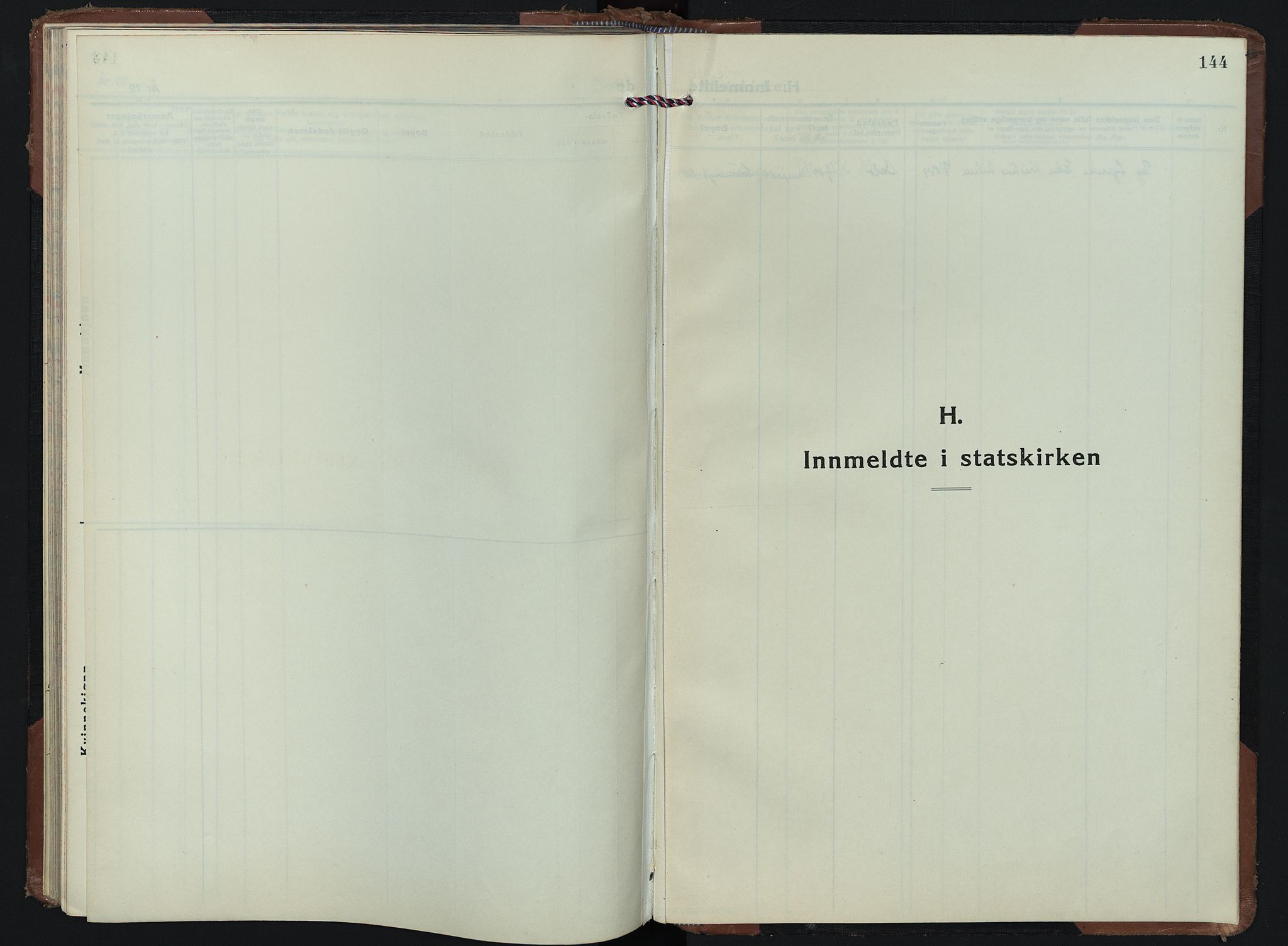Døves menighet Oslo prestekontor kirkebøker, AV/SAO-A-11064/G/L0001: Parish register (copy) no. 1, 1895-1949, p. 144