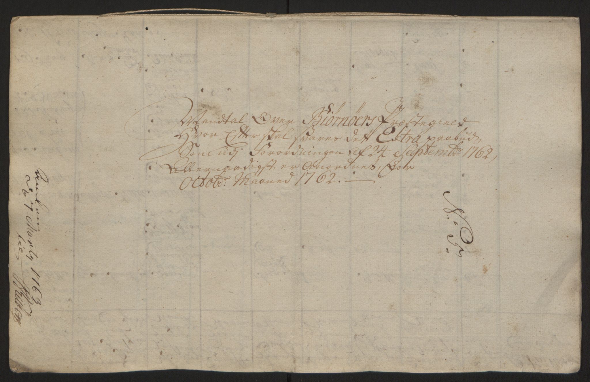 Rentekammeret inntil 1814, Reviderte regnskaper, Fogderegnskap, RA/EA-4092/R57/L3930: Ekstraskatten Fosen, 1762-1763, p. 408