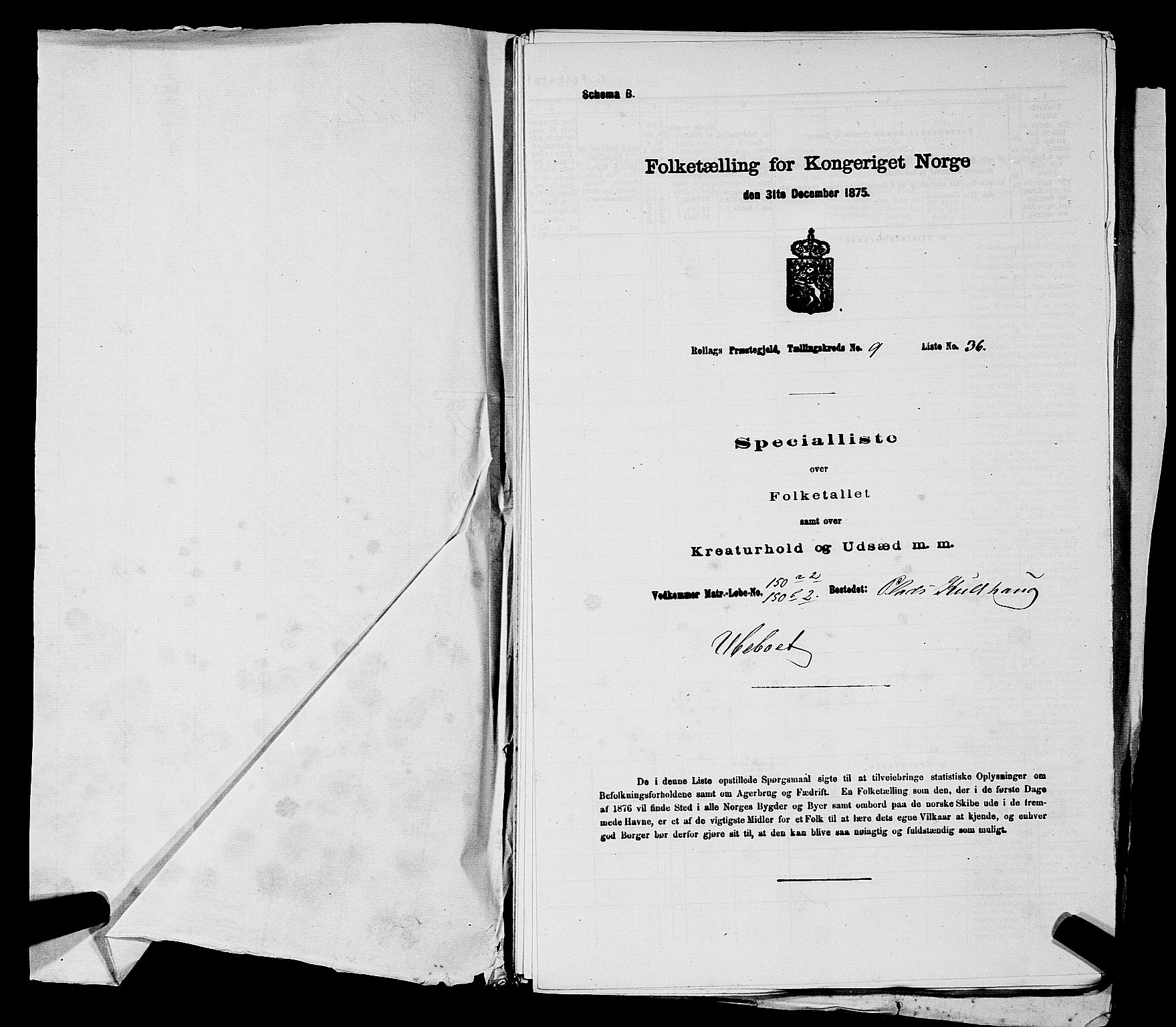 SAKO, 1875 census for 0632P Rollag, 1875, p. 567
