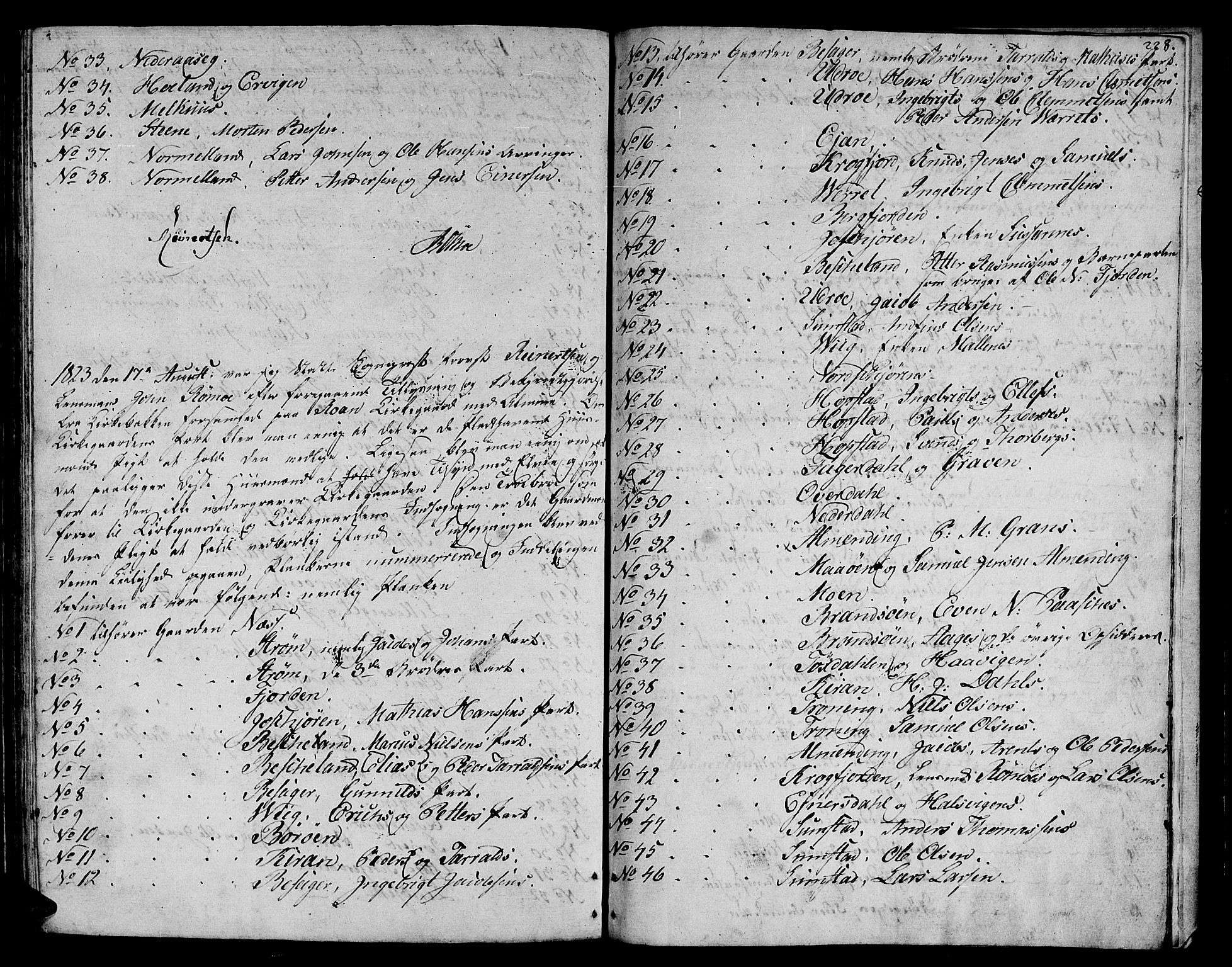 Ministerialprotokoller, klokkerbøker og fødselsregistre - Sør-Trøndelag, SAT/A-1456/657/L0701: Parish register (official) no. 657A02, 1802-1831, p. 228