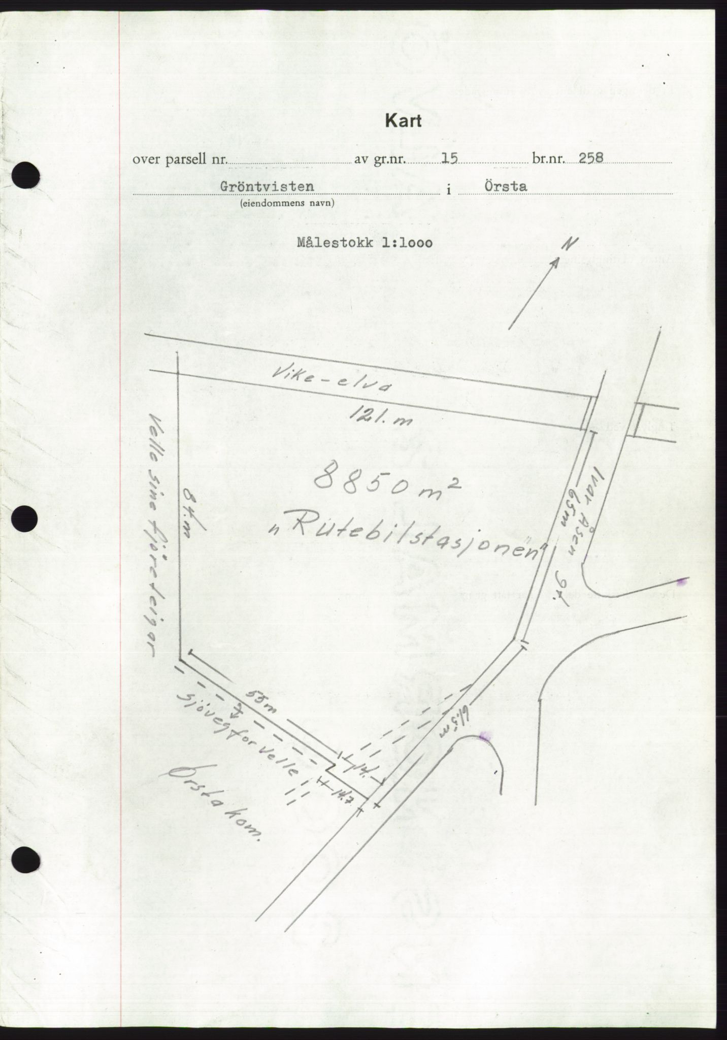 Søre Sunnmøre sorenskriveri, AV/SAT-A-4122/1/2/2C/L0110: Mortgage book no. 36A, 1958-1958, Diary no: : 2289/1958