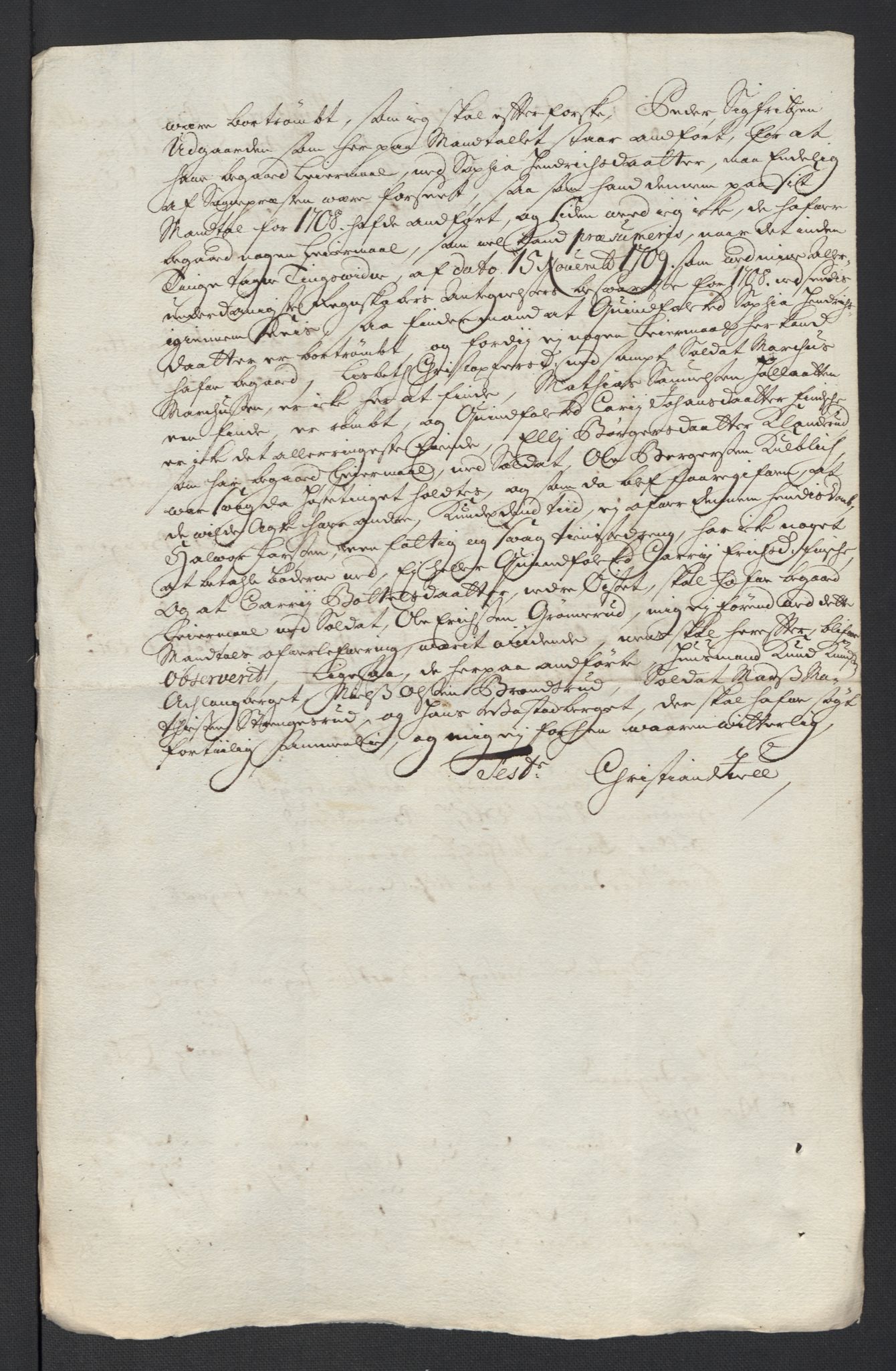 Rentekammeret inntil 1814, Reviderte regnskaper, Fogderegnskap, AV/RA-EA-4092/R13/L0847: Fogderegnskap Solør, Odal og Østerdal, 1710, p. 120