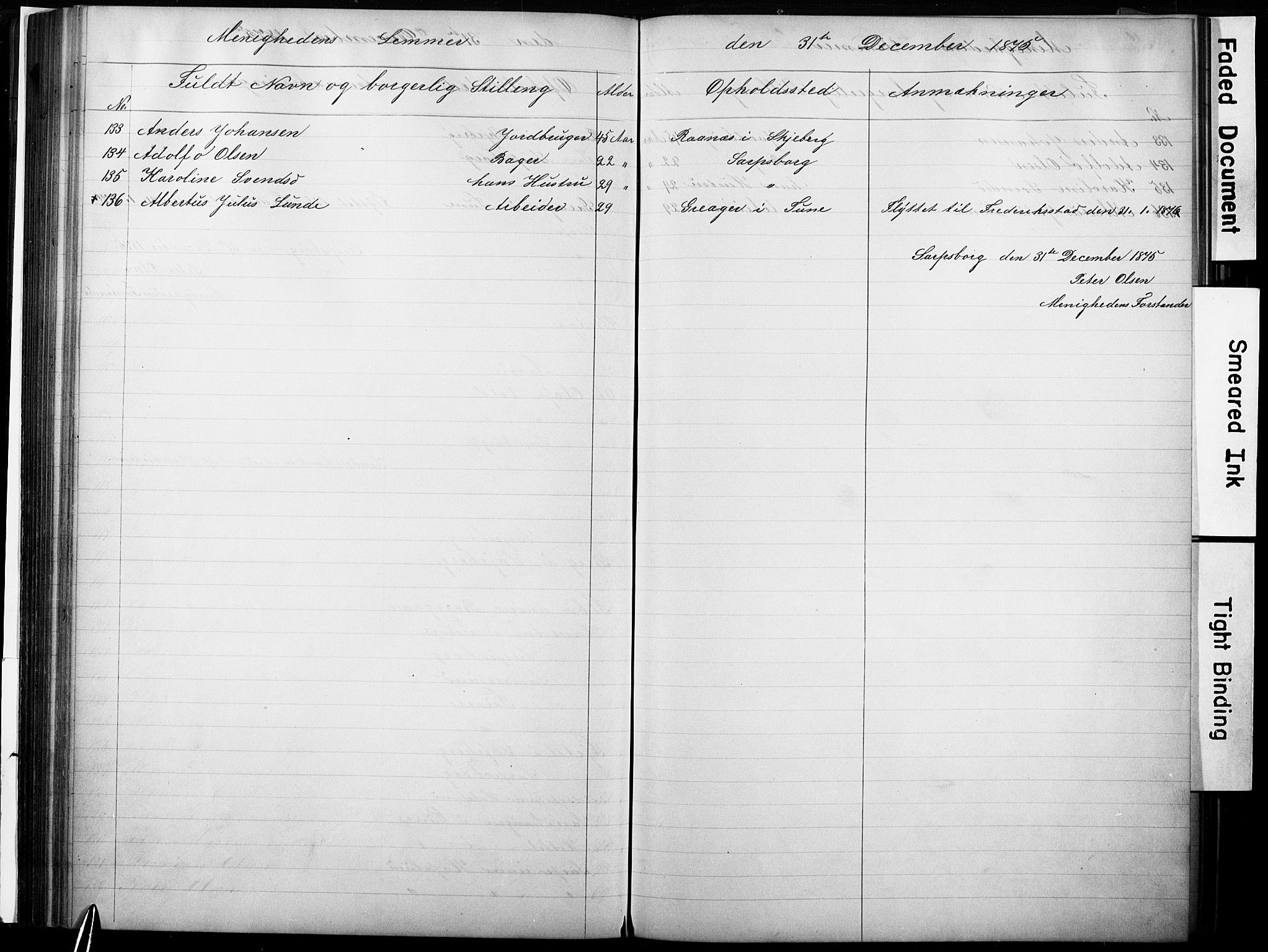 Sarpsborg metodistkirke, AV/SAO-PAO-0233/A/L0002: Dissenter register no. 2, 1856-1890