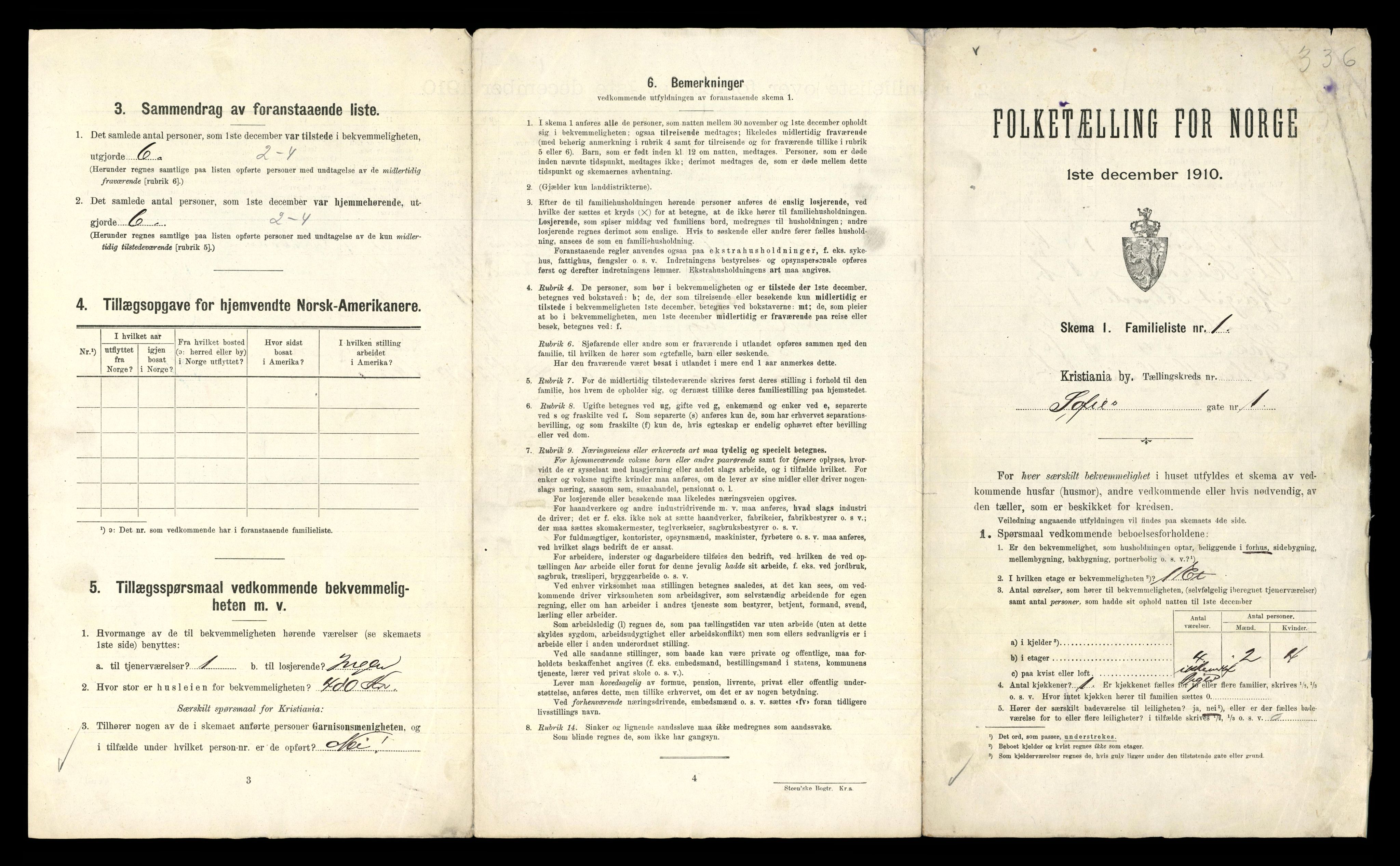 RA, 1910 census for Kristiania, 1910, p. 94189