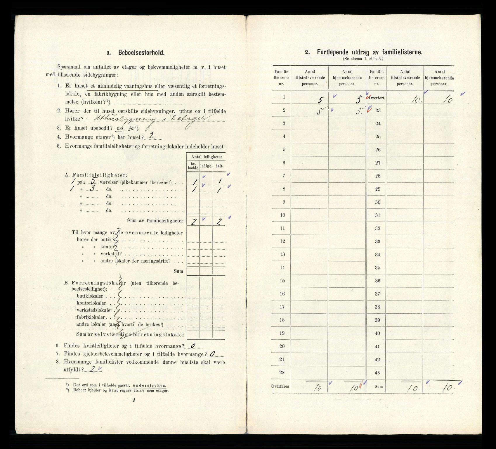 RA, 1910 census for Kragerø, 1910, p. 3093