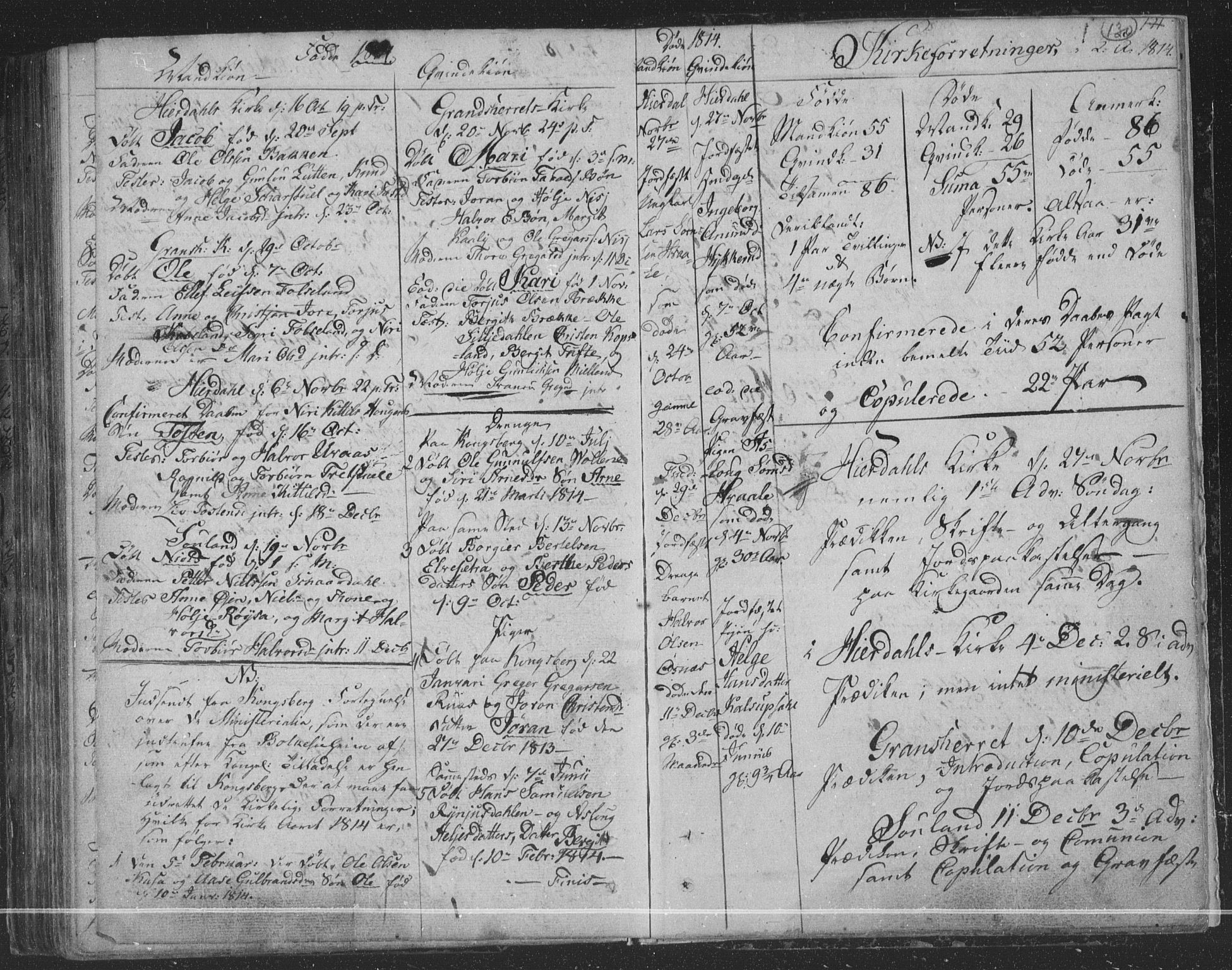 Hjartdal kirkebøker, AV/SAKO-A-270/F/Fa/L0006: Parish register (official) no. I 6, 1801-1814, p. 130