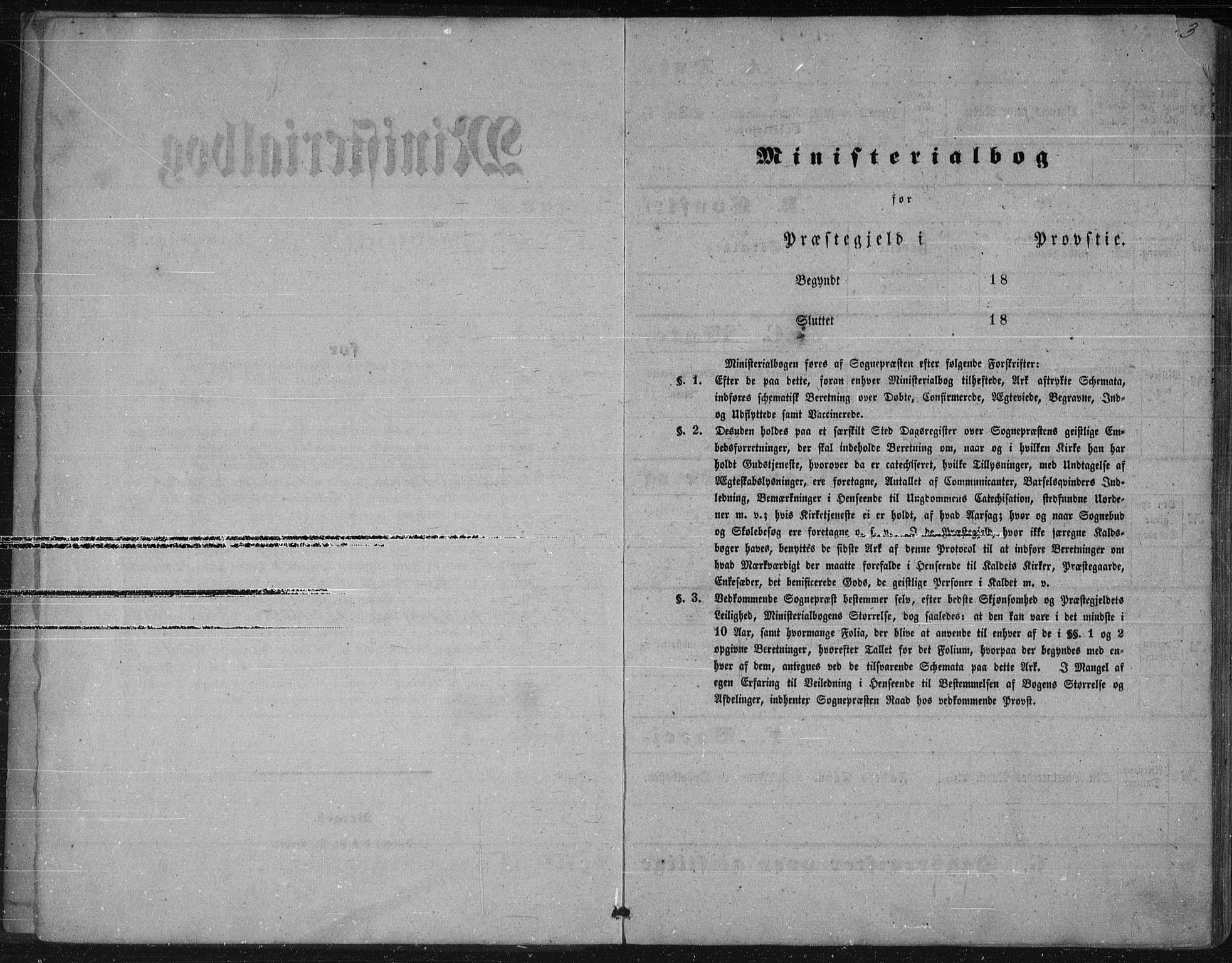 Avaldsnes sokneprestkontor, AV/SAST-A -101851/H/Ha/Haa/L0009: Parish register (official) no. A 9, 1853-1865, p. 3