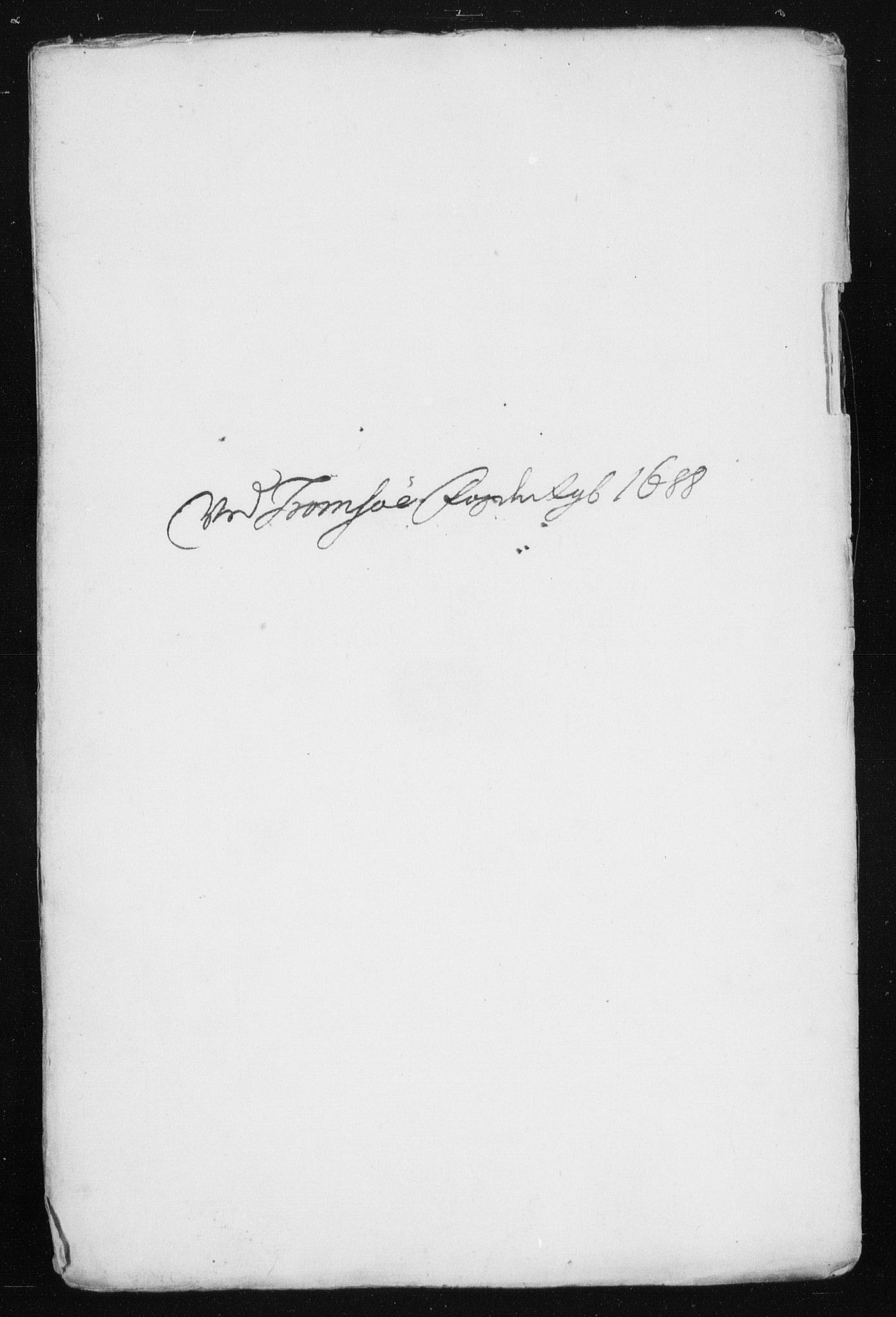 Rentekammeret inntil 1814, Reviderte regnskaper, Stiftamtstueregnskaper, Trondheim stiftamt og Nordland amt, AV/RA-EA-6044/R/Rh/L0012: Nordland amt, 1688