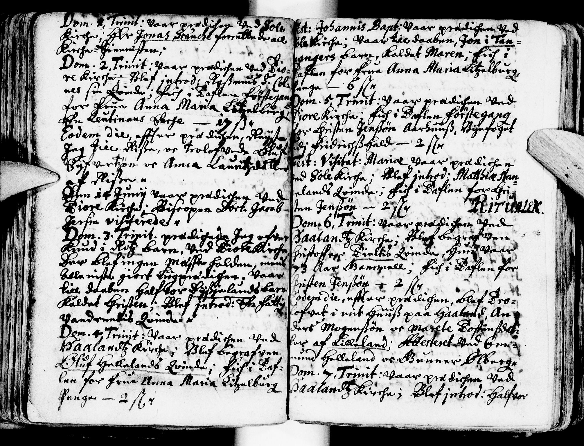 Håland sokneprestkontor, AV/SAST-A-101802/001/30BA/L0001: Parish register (official) no. A 1, 1671-1722