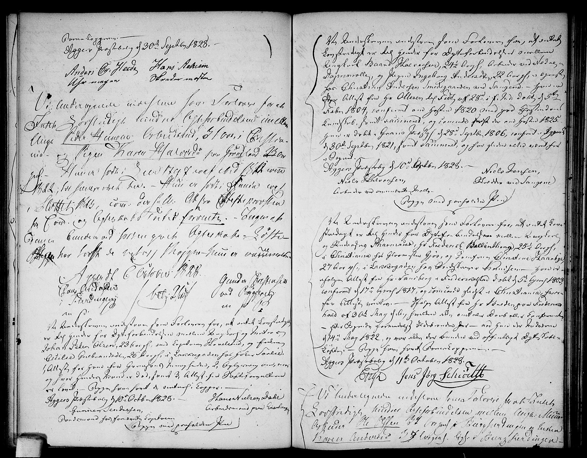 Aker prestekontor kirkebøker, AV/SAO-A-10861/L/L0004: Best man's statements no. 4, 1778-1831