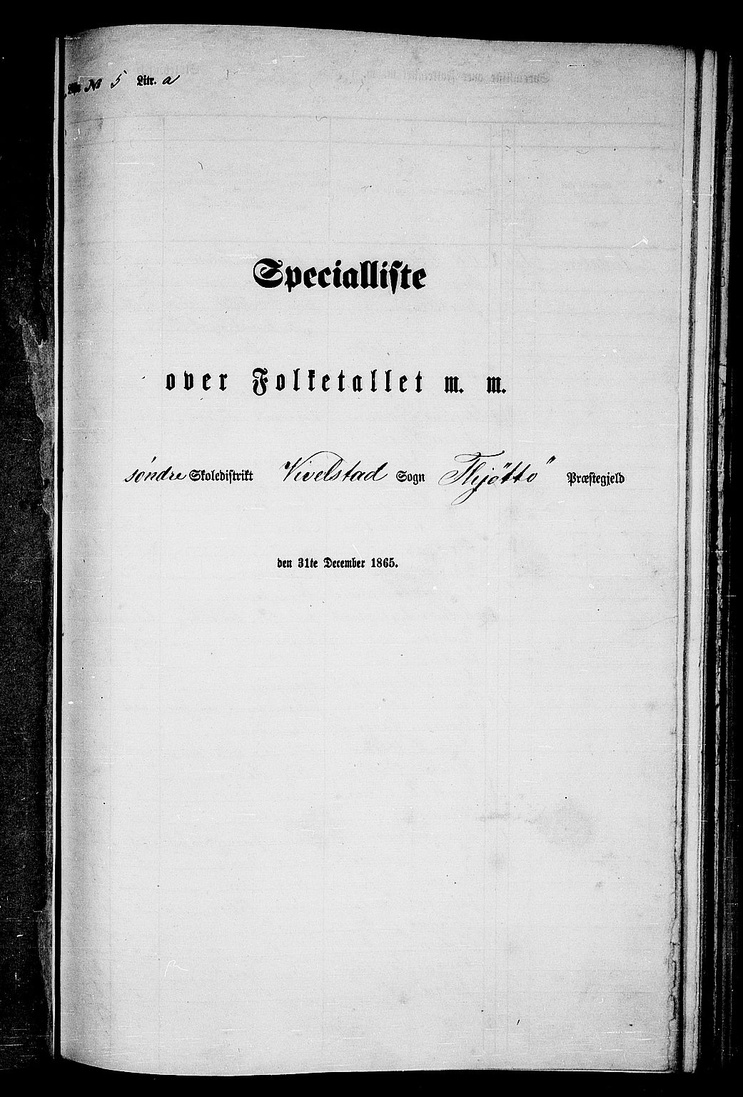 RA, 1865 census for Tjøtta, 1865, p. 90