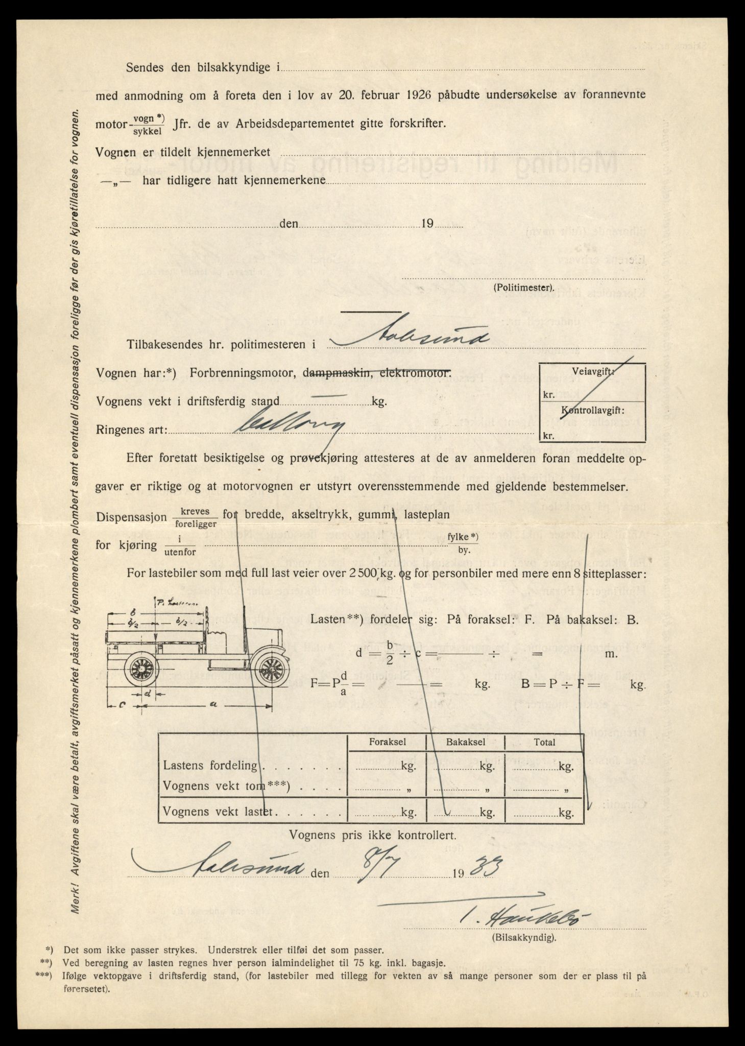 Møre og Romsdal vegkontor - Ålesund trafikkstasjon, AV/SAT-A-4099/F/Fe/L0023: Registreringskort for kjøretøy T 10695 - T 10809, 1927-1998, p. 2174