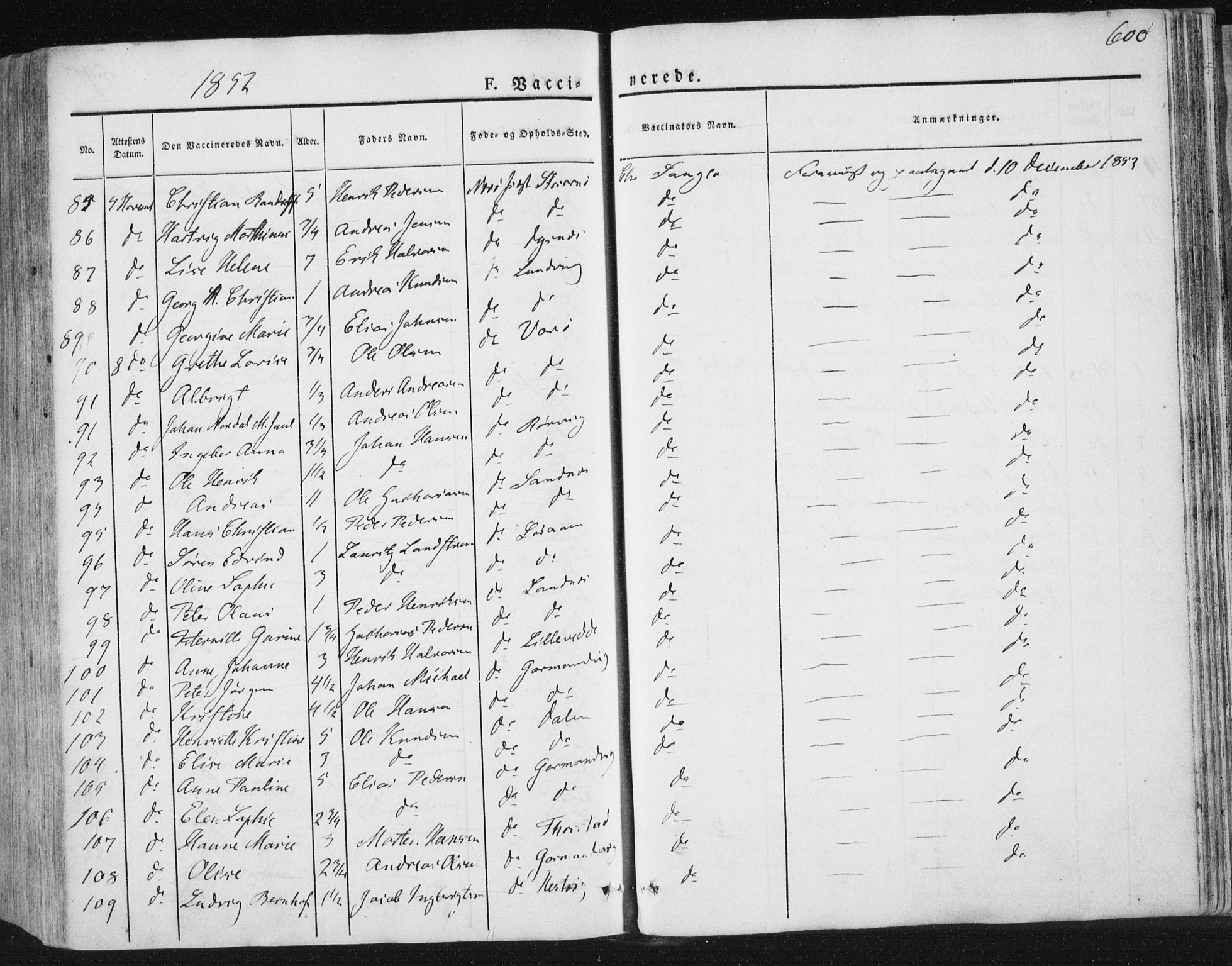 Ministerialprotokoller, klokkerbøker og fødselsregistre - Nord-Trøndelag, SAT/A-1458/784/L0669: Parish register (official) no. 784A04, 1829-1859, p. 600