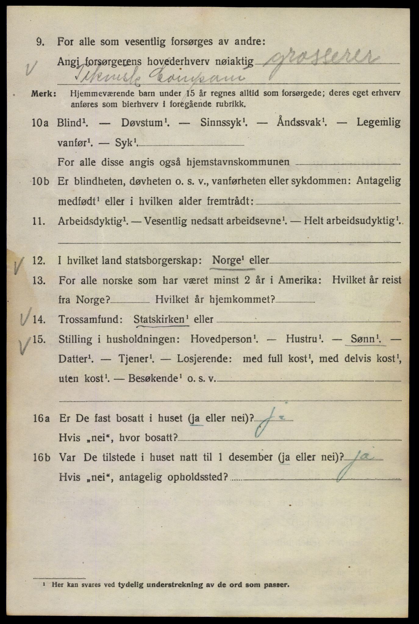 SAO, 1920 census for Kristiania, 1920, p. 362310