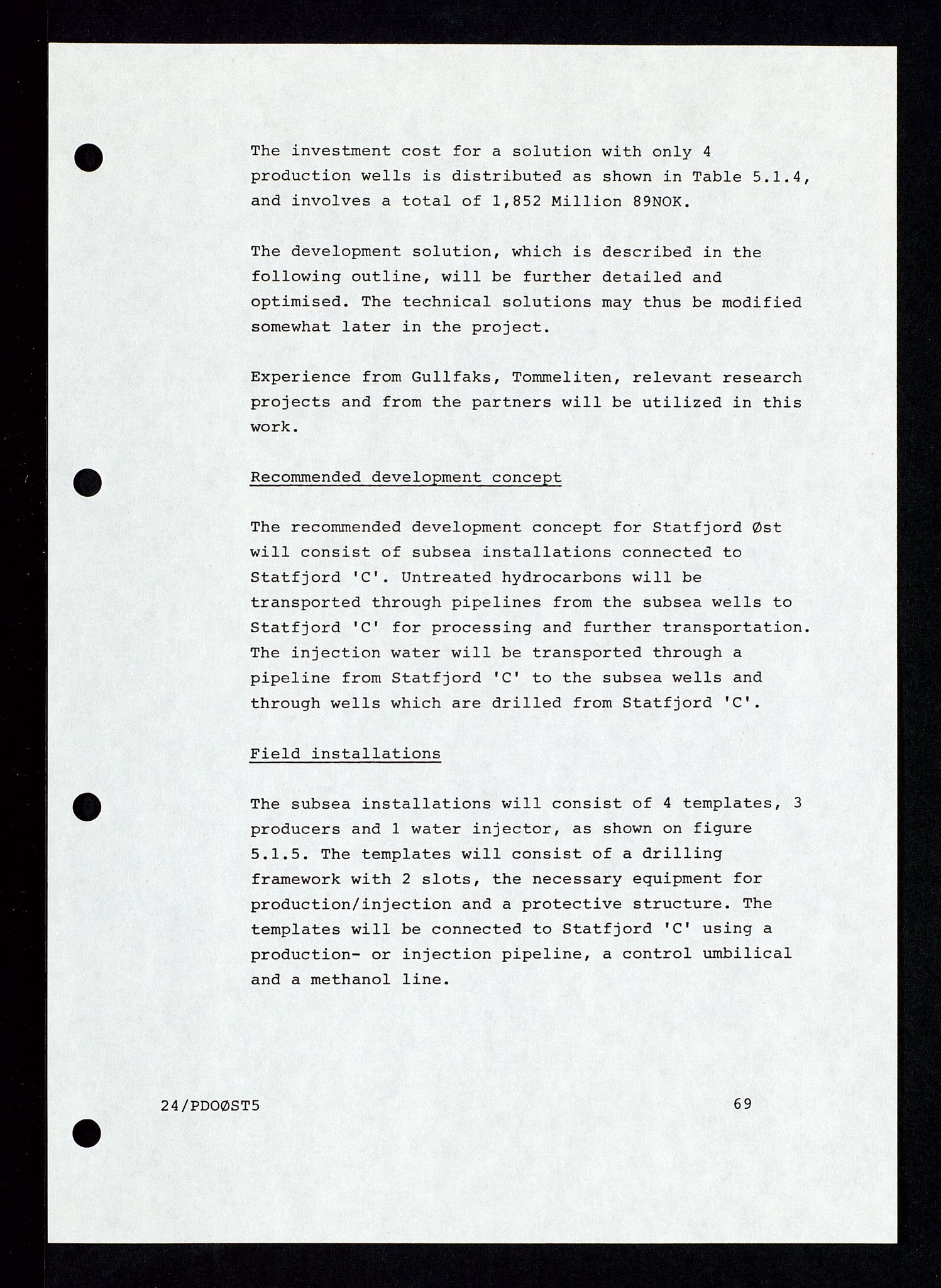 Pa 1339 - Statoil ASA, SAST/A-101656/0001/E/Ed/Eda/L0153: Administrasjon: Felt- og lisensadministrasjon. , 1989-1994, p. 112