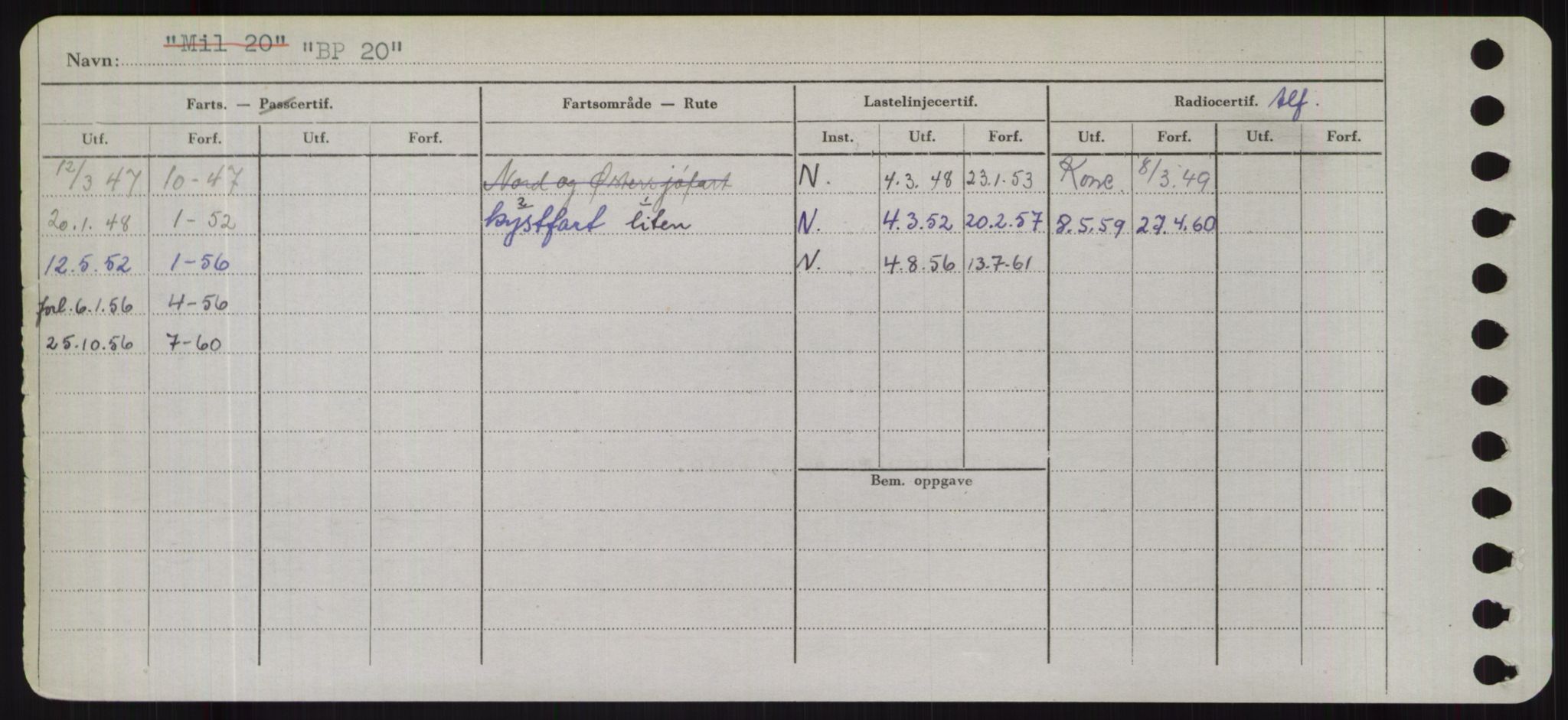 Sjøfartsdirektoratet med forløpere, Skipsmålingen, AV/RA-S-1627/H/Hd/L0003: Fartøy, B-Bev, p. 24