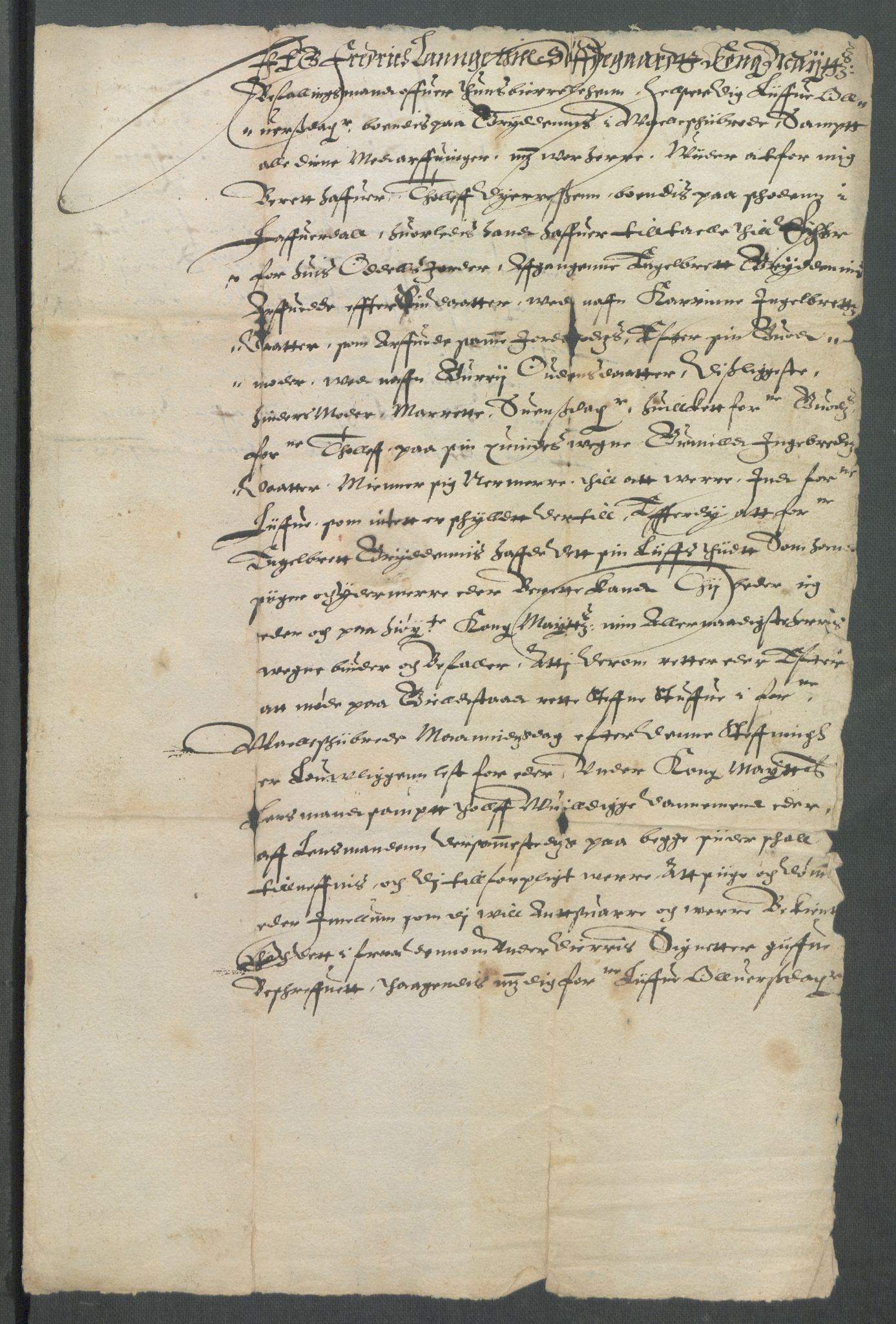 Riksarkivets diplomsamling, RA/EA-5965/F02/L0114: Dokumenter, 1605, p. 62