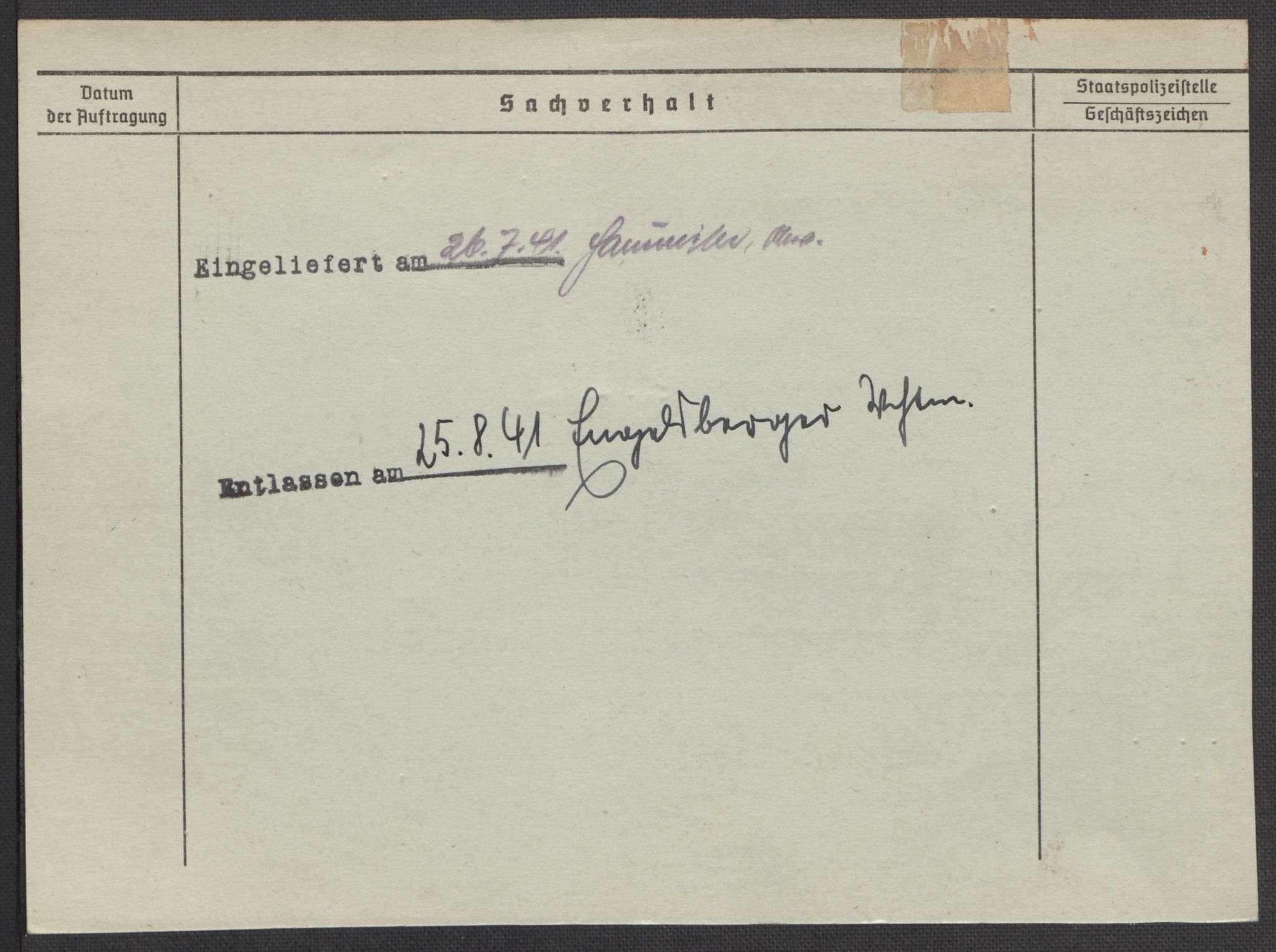 Befehlshaber der Sicherheitspolizei und des SD, AV/RA-RAFA-5969/E/Ea/Eaa/L0002: Register over norske fanger i Møllergata 19: Bj-Eng, 1940-1945, p. 688