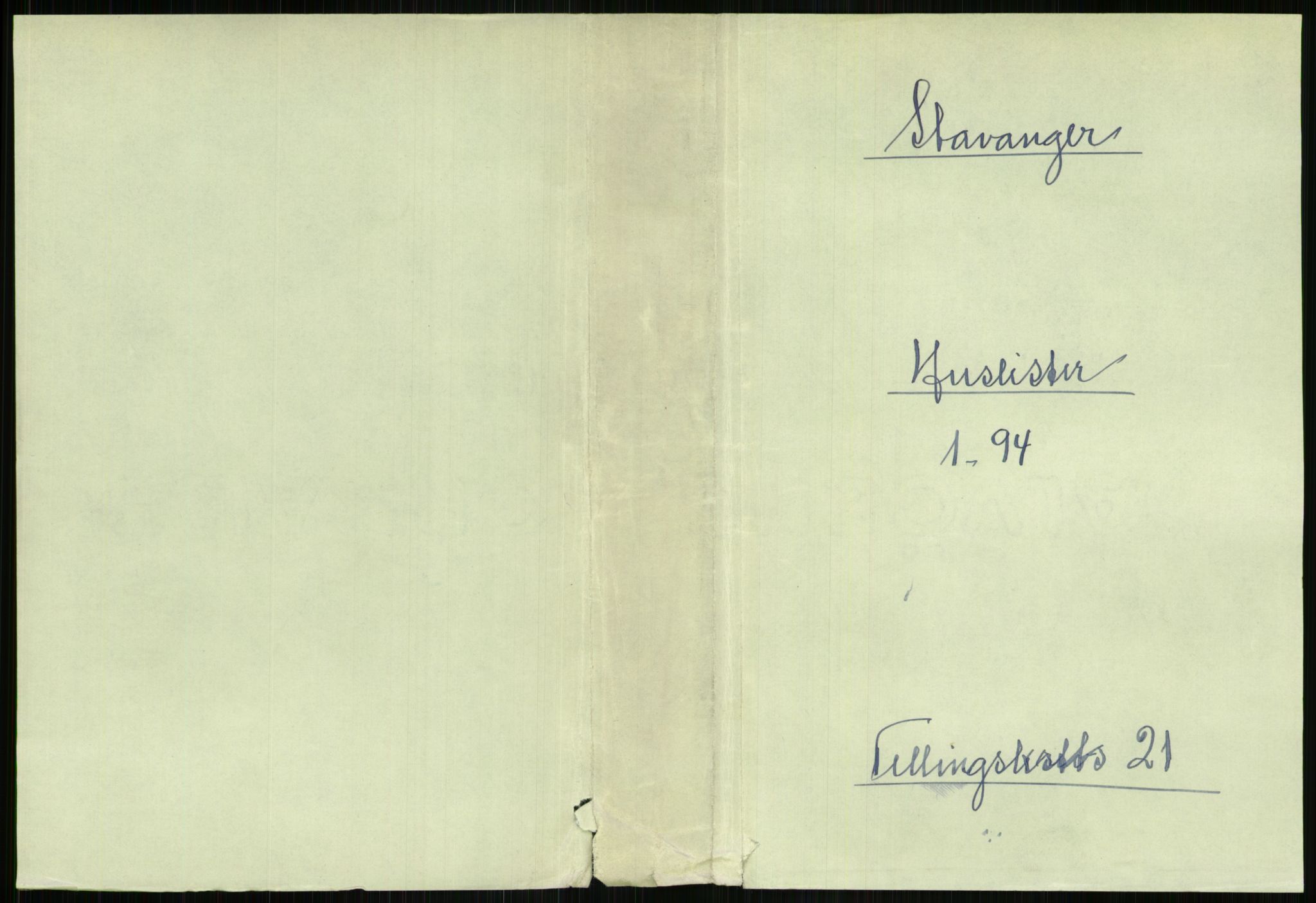 RA, 1891 census for 1103 Stavanger, 1891, p. 3915