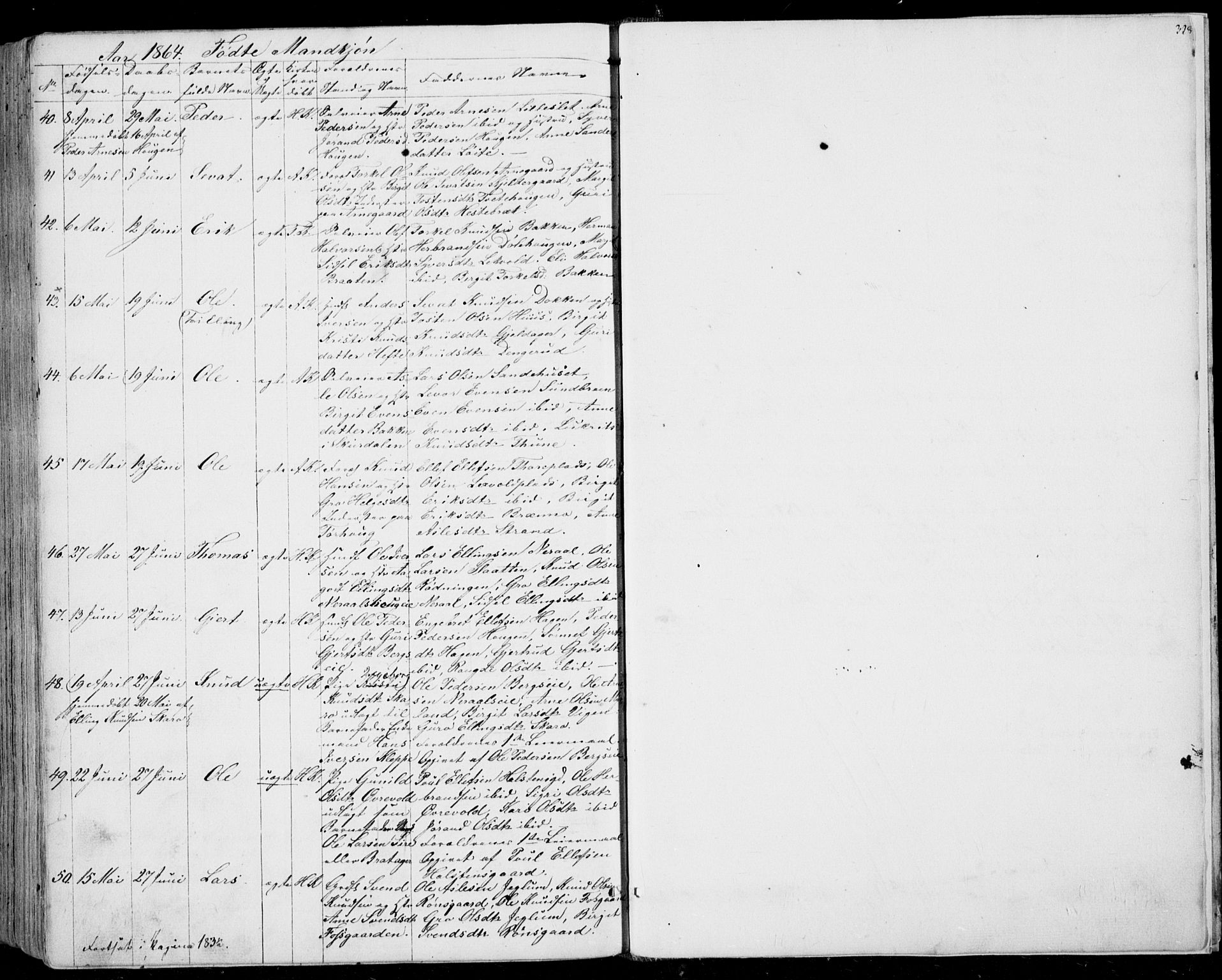 Ål kirkebøker, AV/SAKO-A-249/F/Fa/L0006: Parish register (official) no. I 6, 1849-1864, p. 328