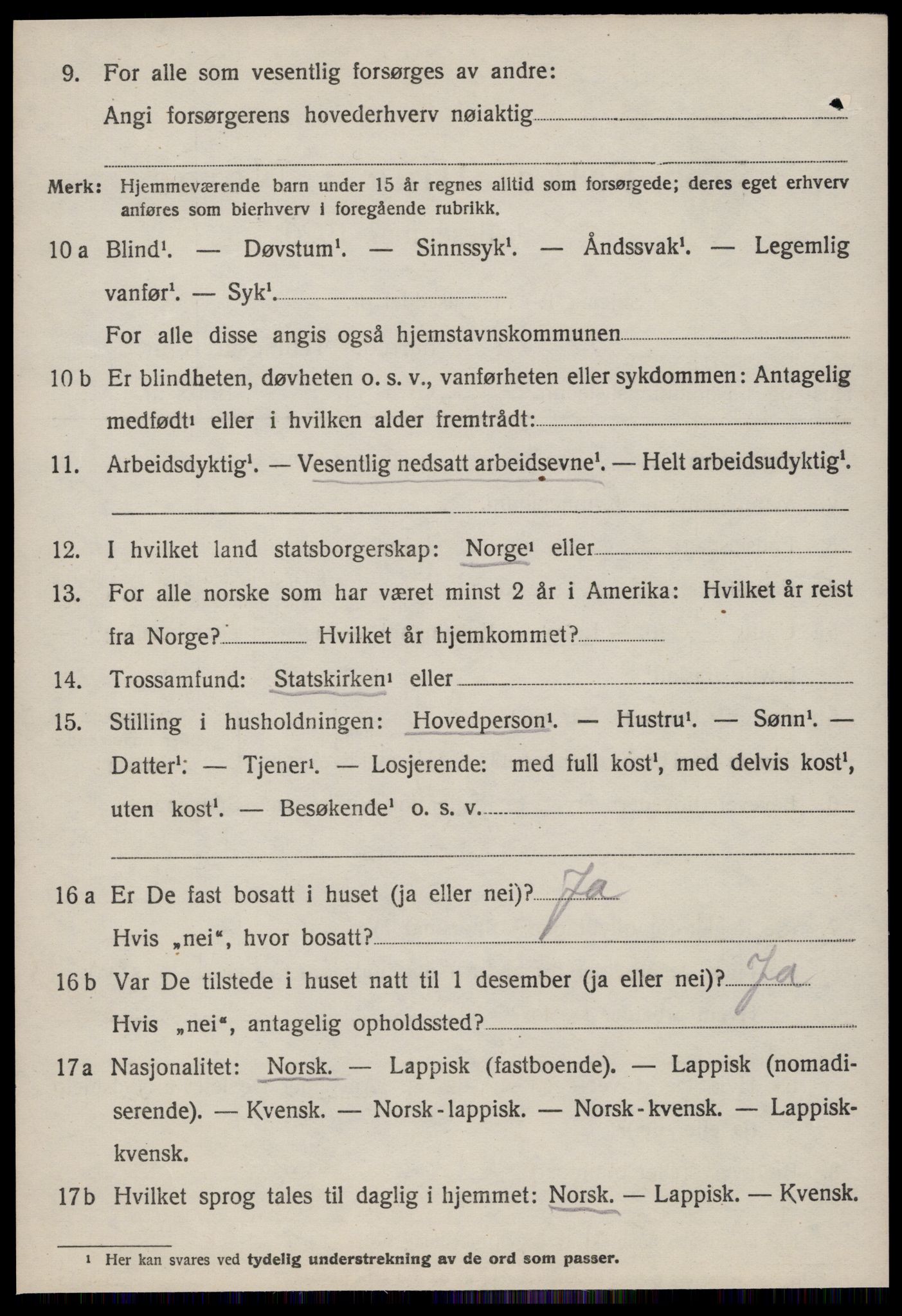 SAT, 1920 census for Meldal, 1920, p. 8200