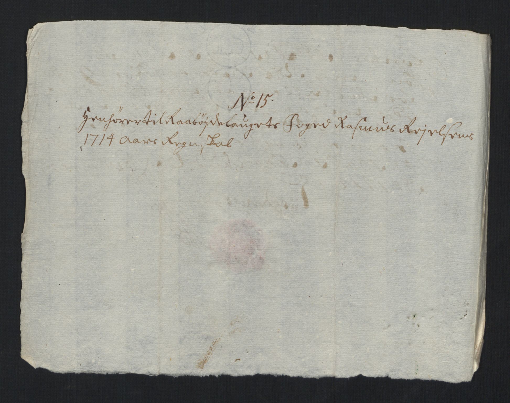 Rentekammeret inntil 1814, Reviderte regnskaper, Fogderegnskap, AV/RA-EA-4092/R40/L2451: Fogderegnskap Råbyggelag, 1714-1715, p. 101