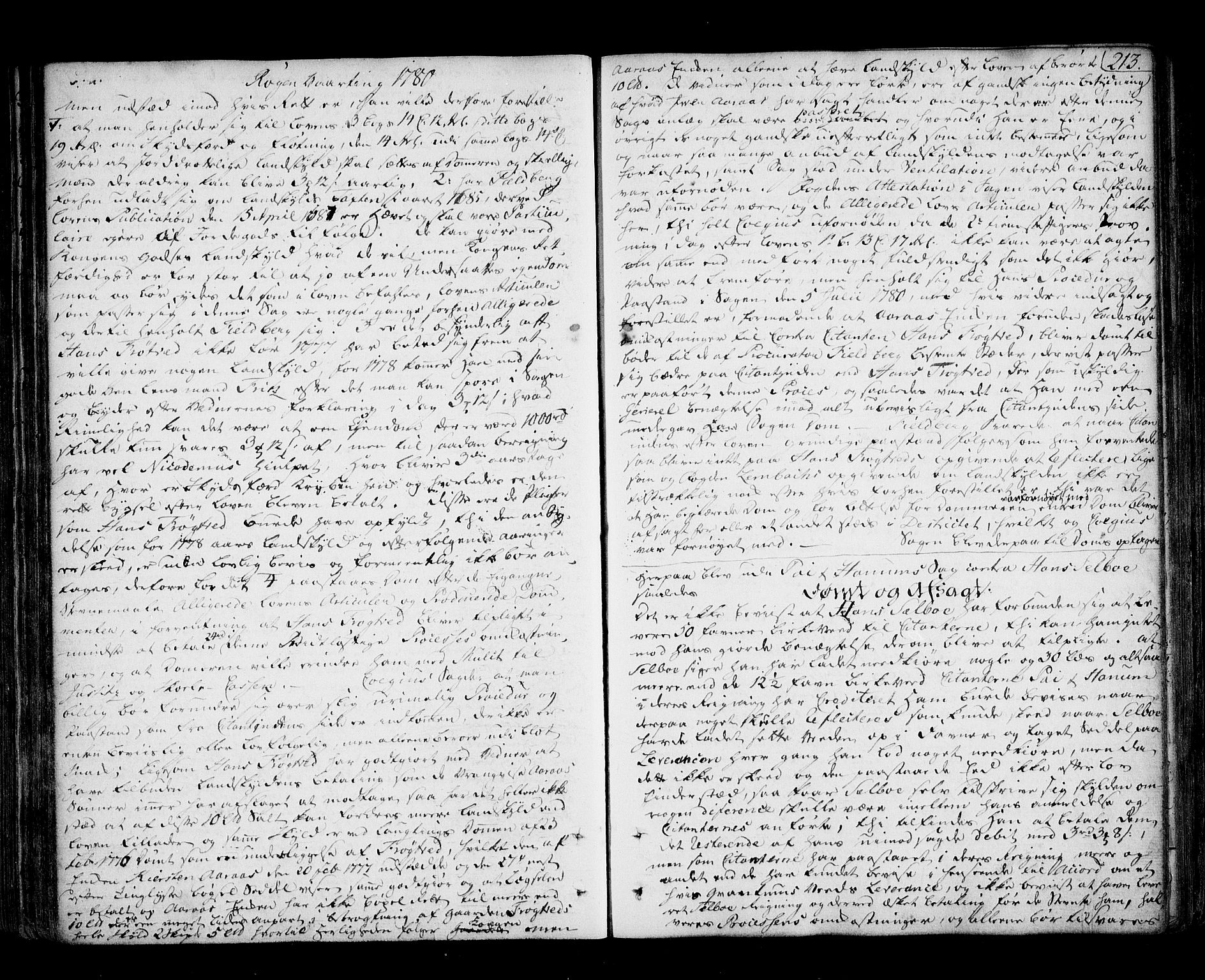 Lier, Røyken og Hurum sorenskriveri, AV/SAKO-A-89/F/Fa/L0057: Tingbok, 1779-1782, p. 213