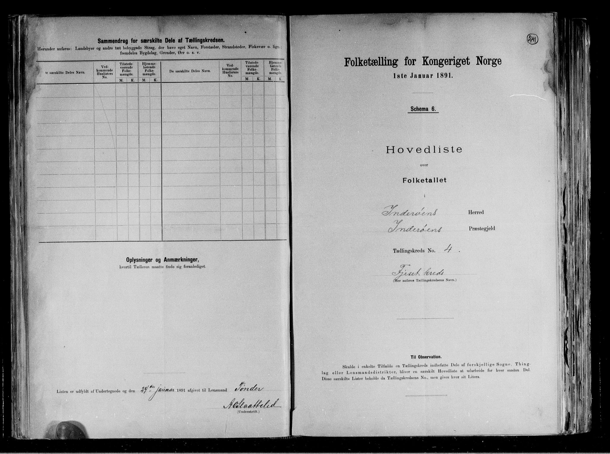 RA, 1891 census for 1729 Inderøy, 1891, p. 13