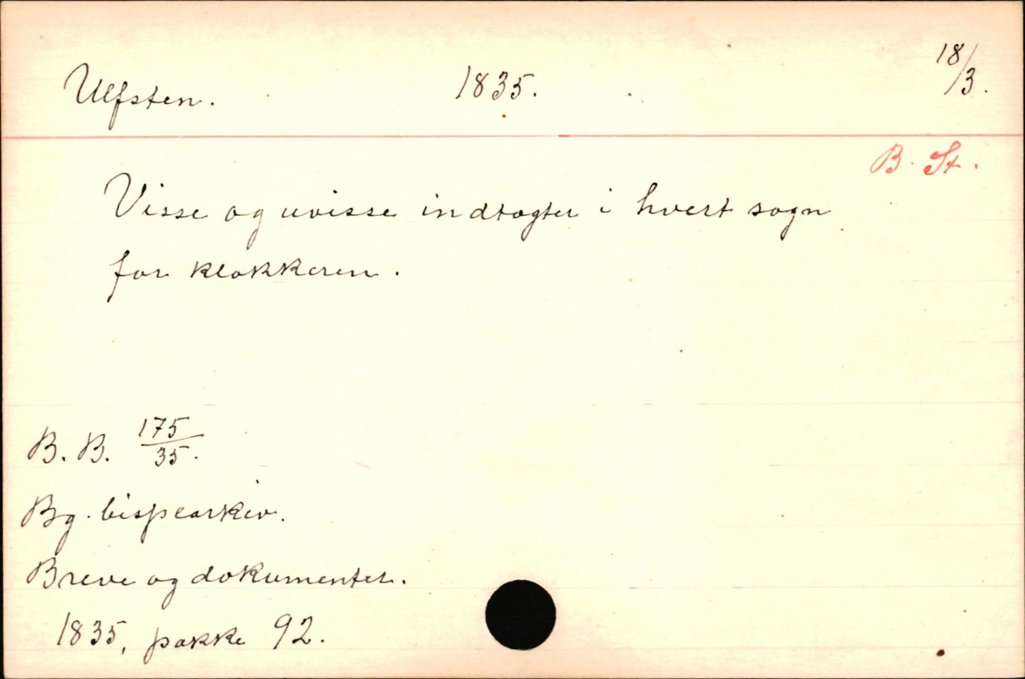 Haugen, Johannes - lærer, AV/SAB-SAB/PA-0036/01/L0001: Om klokkere og lærere, 1521-1904, p. 10635
