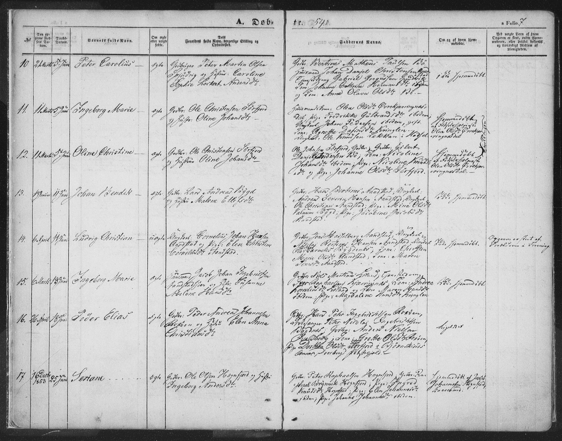 Ministerialprotokoller, klokkerbøker og fødselsregistre - Nordland, AV/SAT-A-1459/895/L1369: Parish register (official) no. 895A04, 1852-1872, p. 8