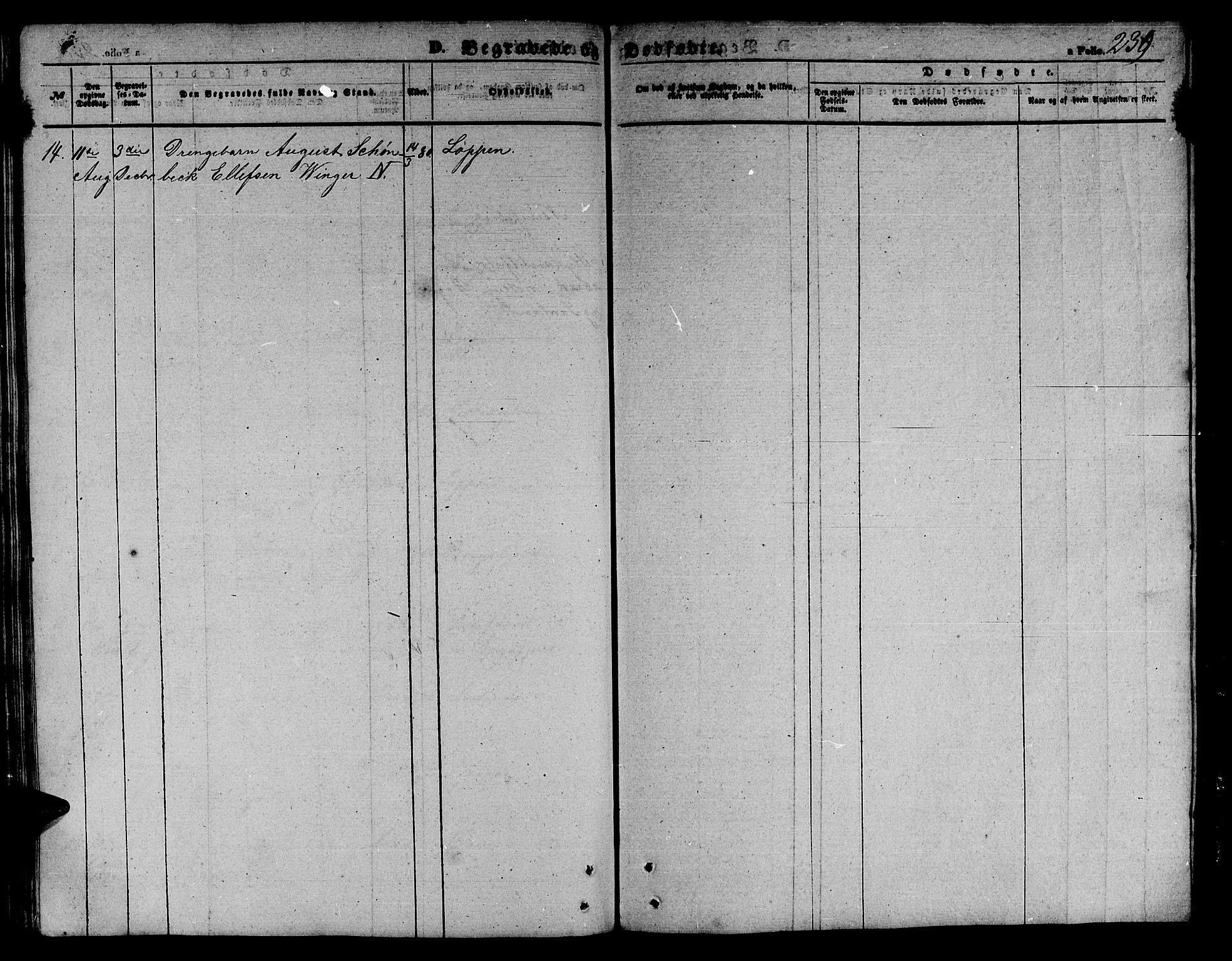 Loppa sokneprestkontor, AV/SATØ-S-1339/H/Hb/L0002klokker: Parish register (copy) no. 2, 1850-1880, p. 239