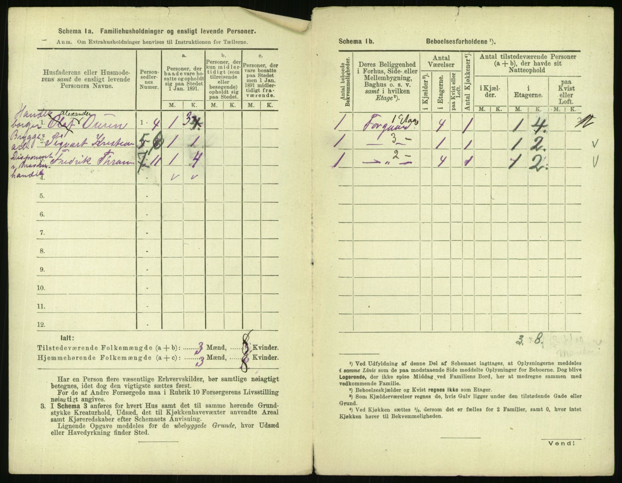 RA, 1891 census for 0301 Kristiania, 1891, p. 10861