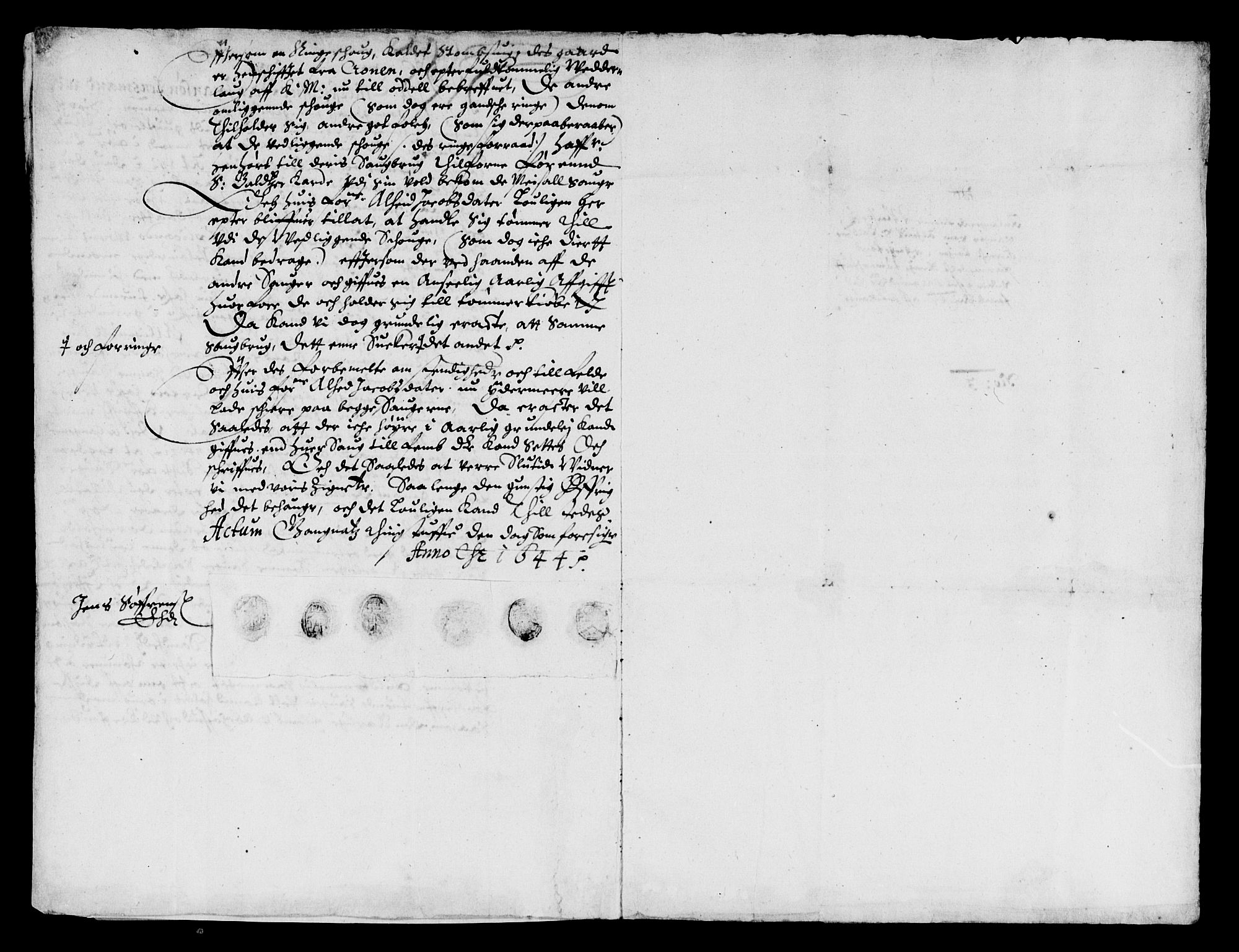 Rentekammeret inntil 1814, Reviderte regnskaper, Lensregnskaper, AV/RA-EA-5023/R/Rb/Rbw/L0083: Trondheim len, 1644-1646