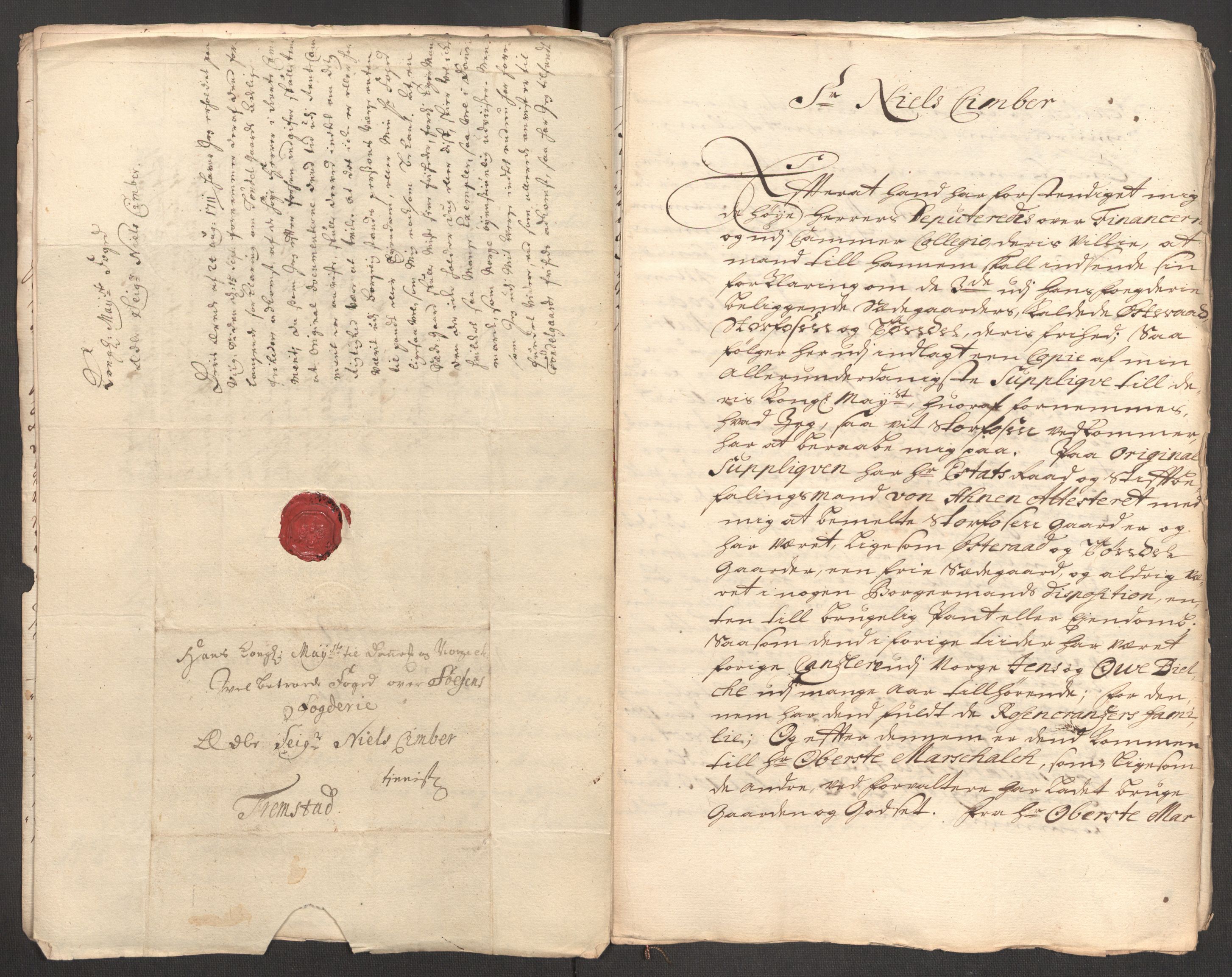 Rentekammeret inntil 1814, Reviderte regnskaper, Fogderegnskap, AV/RA-EA-4092/R57/L3857: Fogderegnskap Fosen, 1706-1707, p. 487