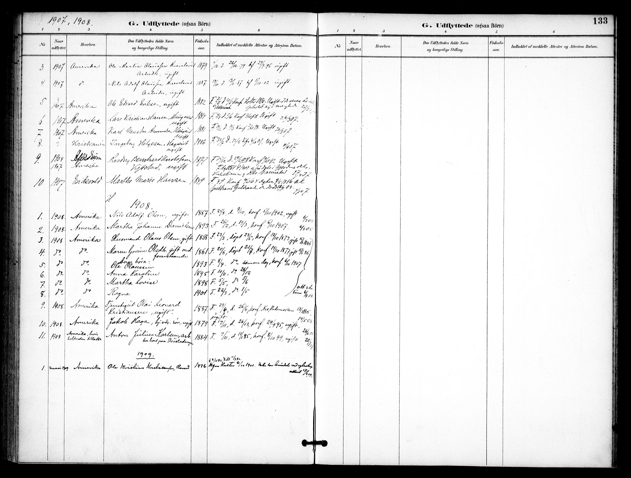 Nannestad prestekontor Kirkebøker, AV/SAO-A-10414a/F/Fb/L0002: Parish register (official) no. II 2, 1891-1909, p. 133