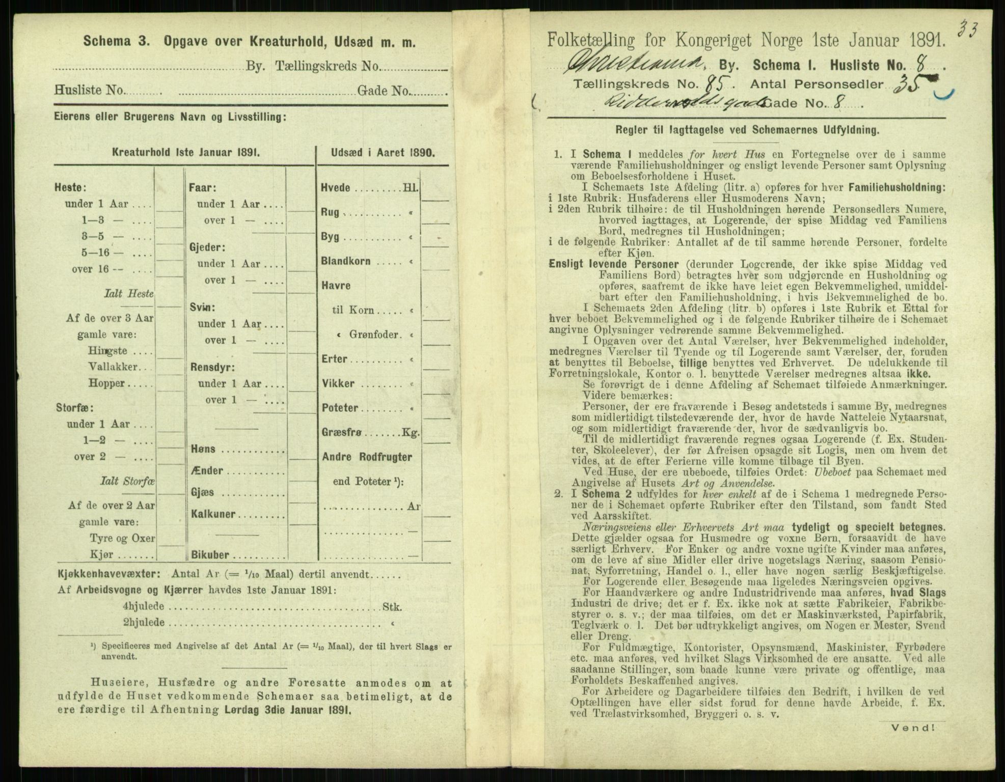 RA, 1891 census for 0301 Kristiania, 1891, p. 42817