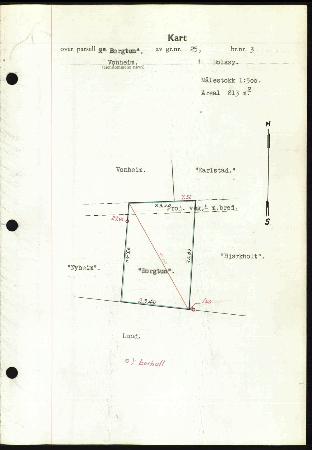 Romsdal sorenskriveri, AV/SAT-A-4149/1/2/2C: Mortgage book no. A32, 1950-1950, Diary no: : 644/1950