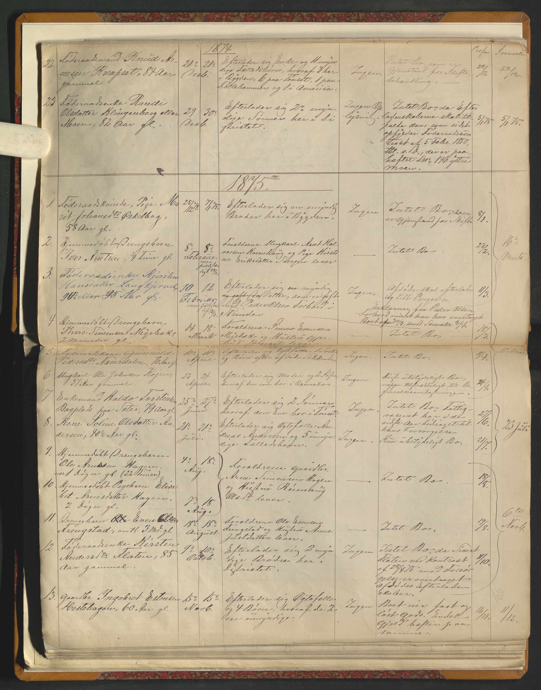 Kvikne lensmannskontor, AV/SAH-LHK-023/H/Ha/L0001/0001: Dødsfallsprotokoller / Dødsfallsprotokoll, 1839-1928