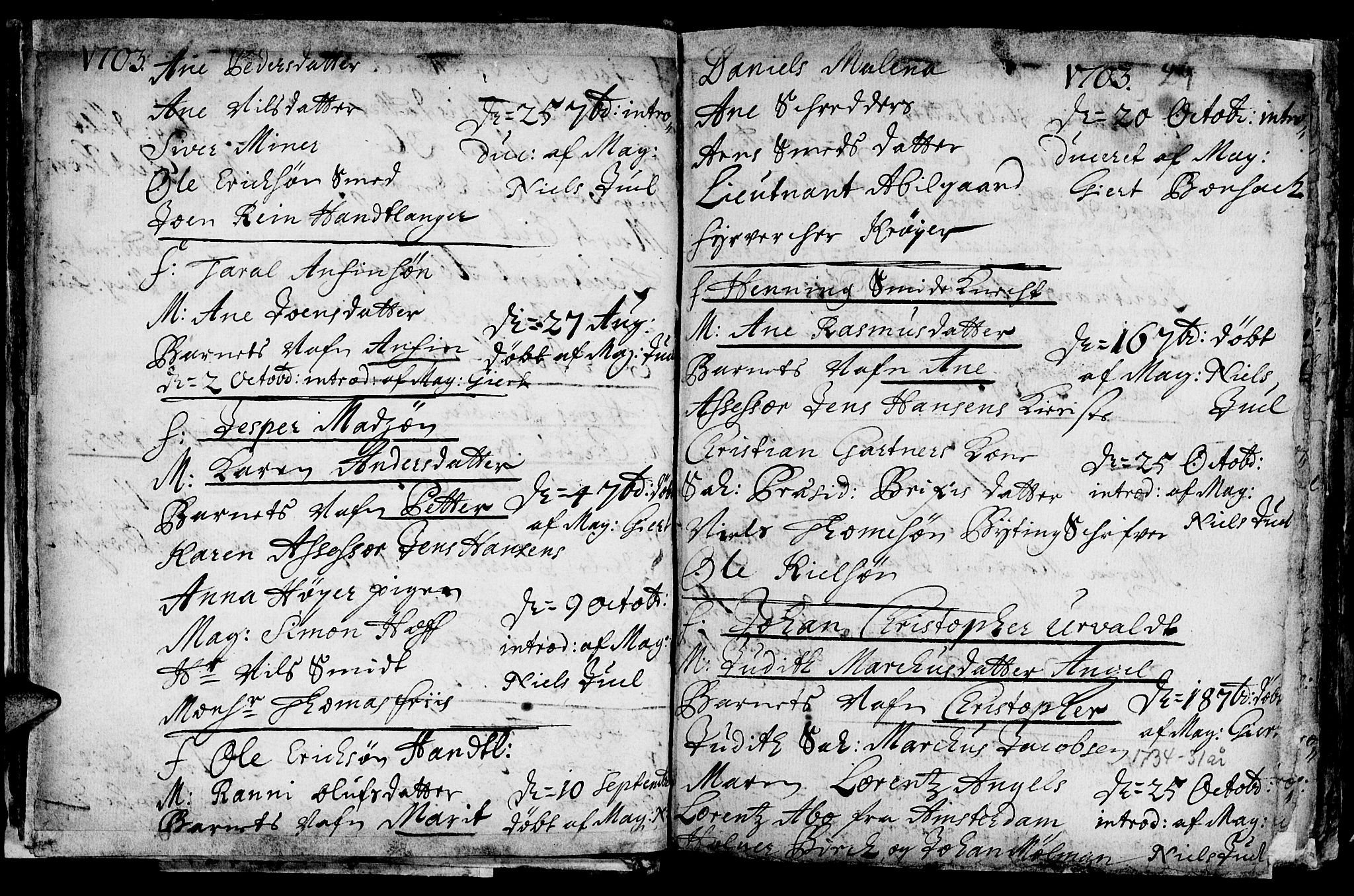 Ministerialprotokoller, klokkerbøker og fødselsregistre - Sør-Trøndelag, SAT/A-1456/601/L0034: Parish register (official) no. 601A02, 1702-1714, p. 29