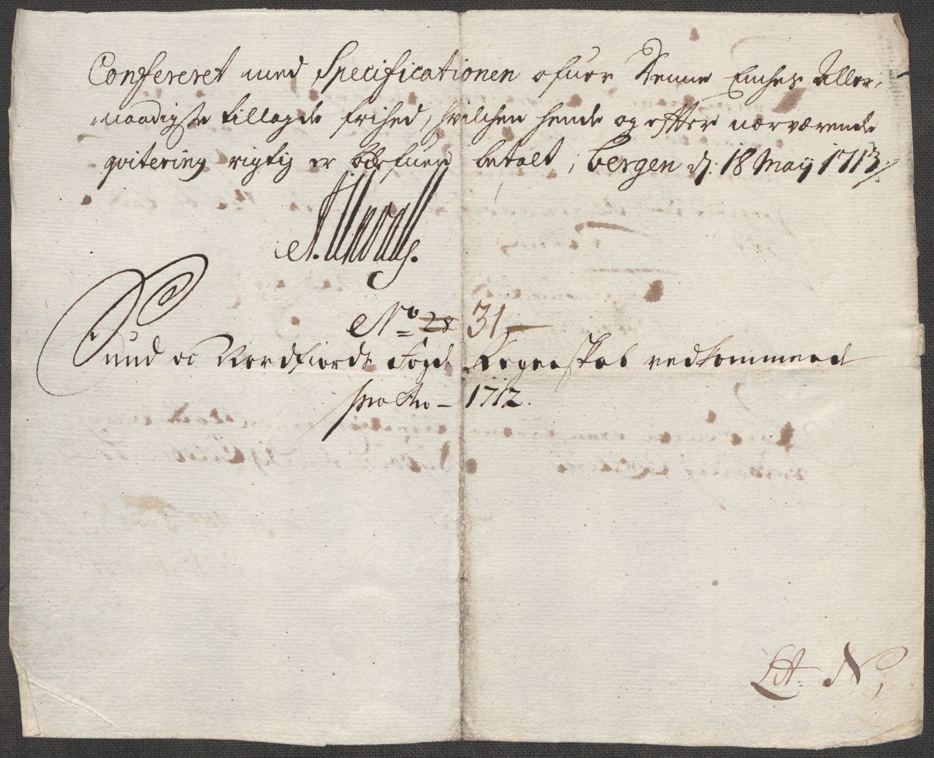 Rentekammeret inntil 1814, Reviderte regnskaper, Fogderegnskap, AV/RA-EA-4092/R53/L3435: Fogderegnskap Sunn- og Nordfjord, 1712, p. 271