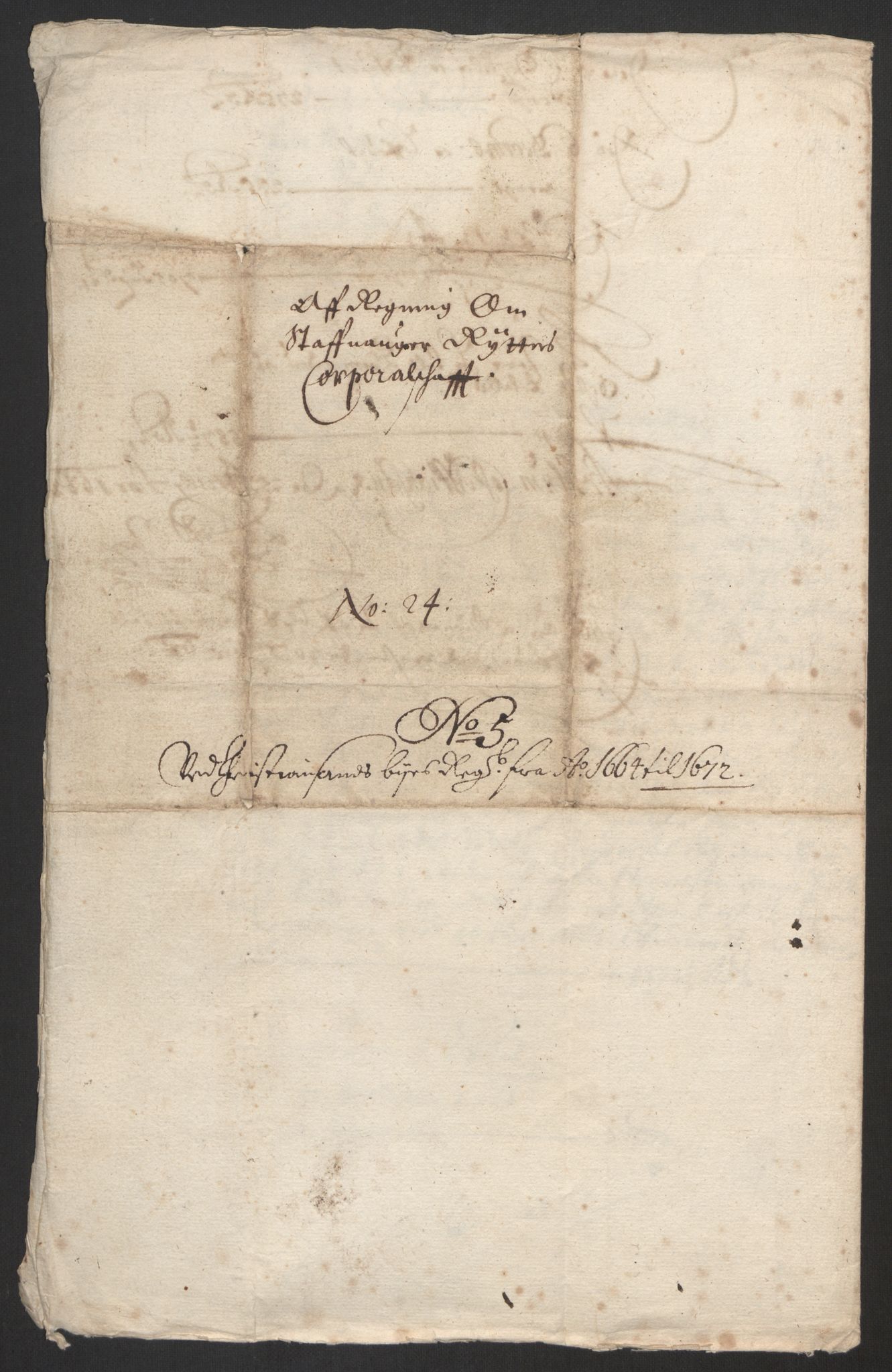 Rentekammeret inntil 1814, Reviderte regnskaper, Byregnskaper, AV/RA-EA-4066/R/Rm/L0258: [M1] Kontribusjonsregnskap, 1664-1700, p. 146