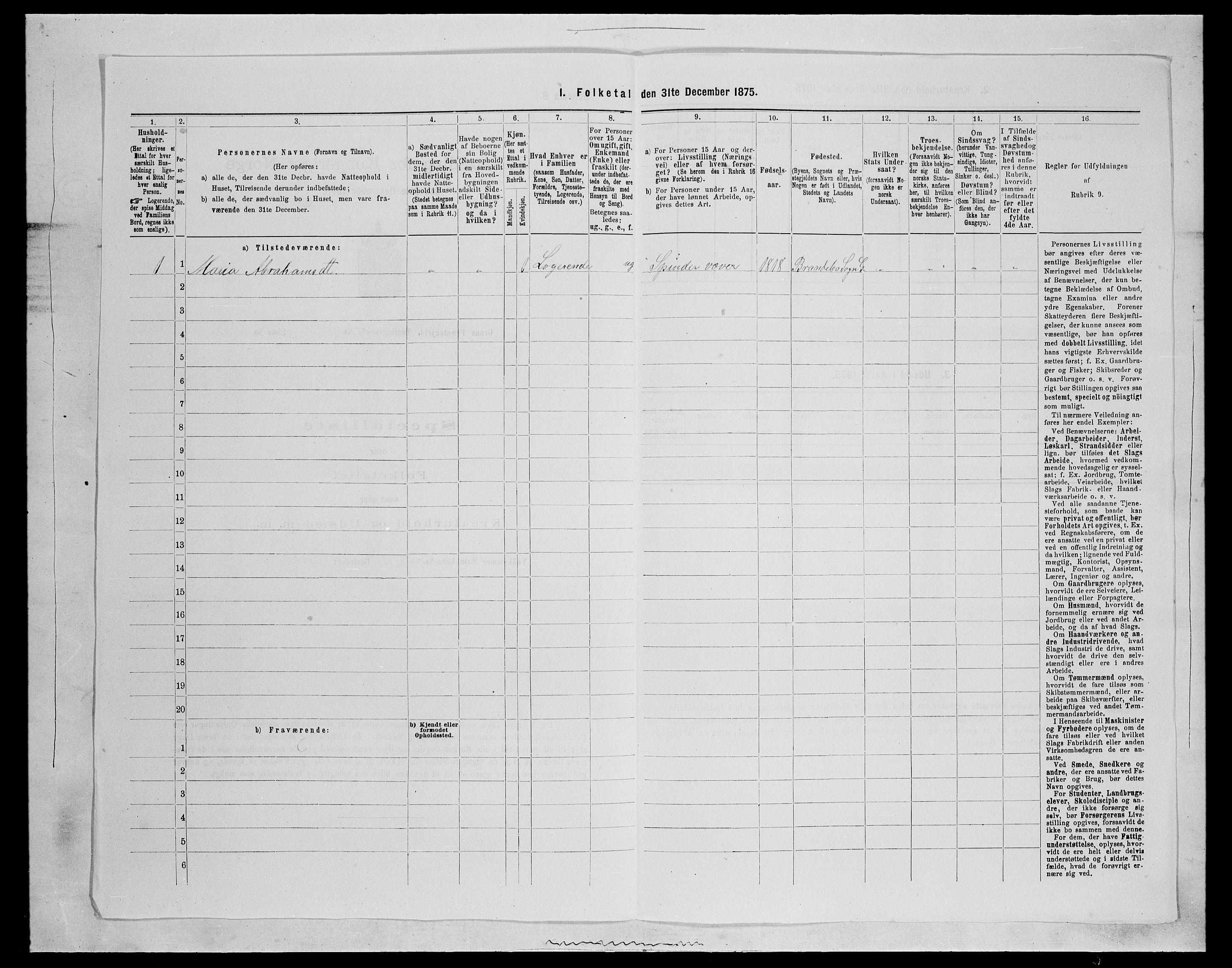 SAH, 1875 census for 0534P Gran, 1875, p. 1011
