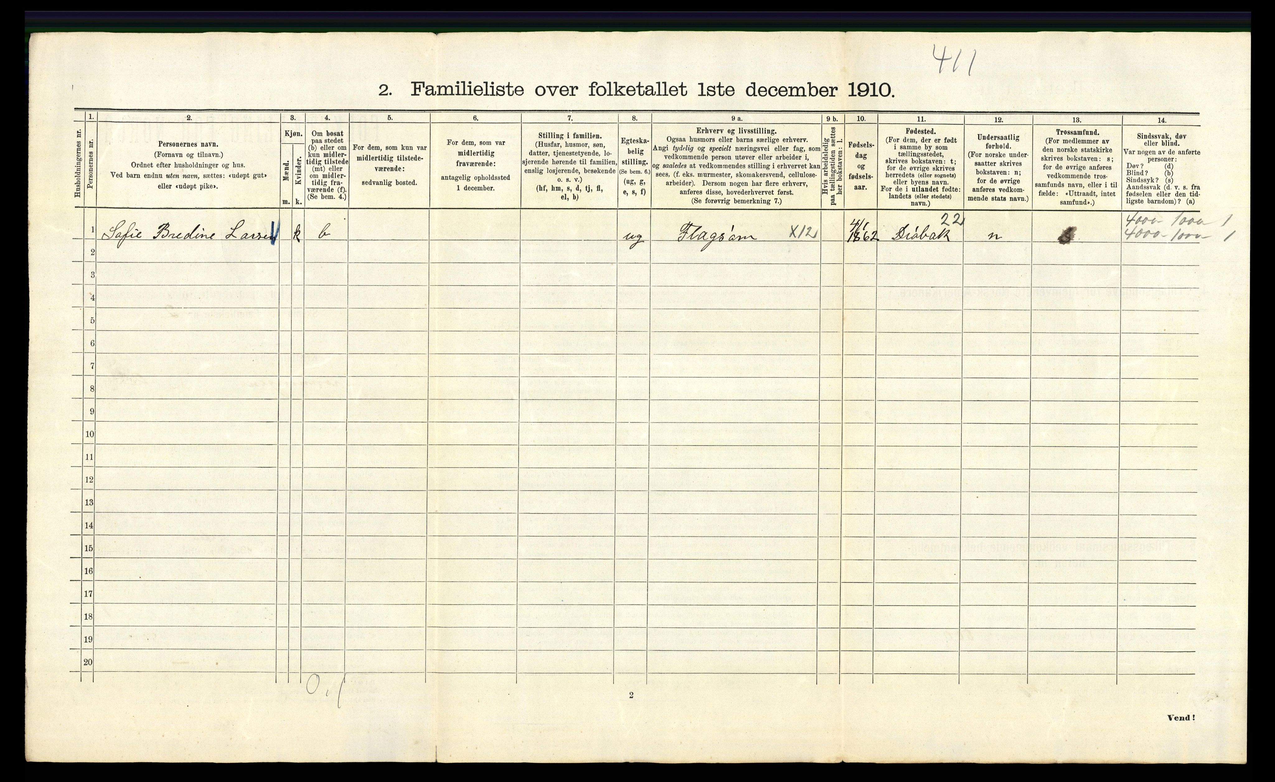 RA, 1910 census for Kristiania, 1910, p. 17680