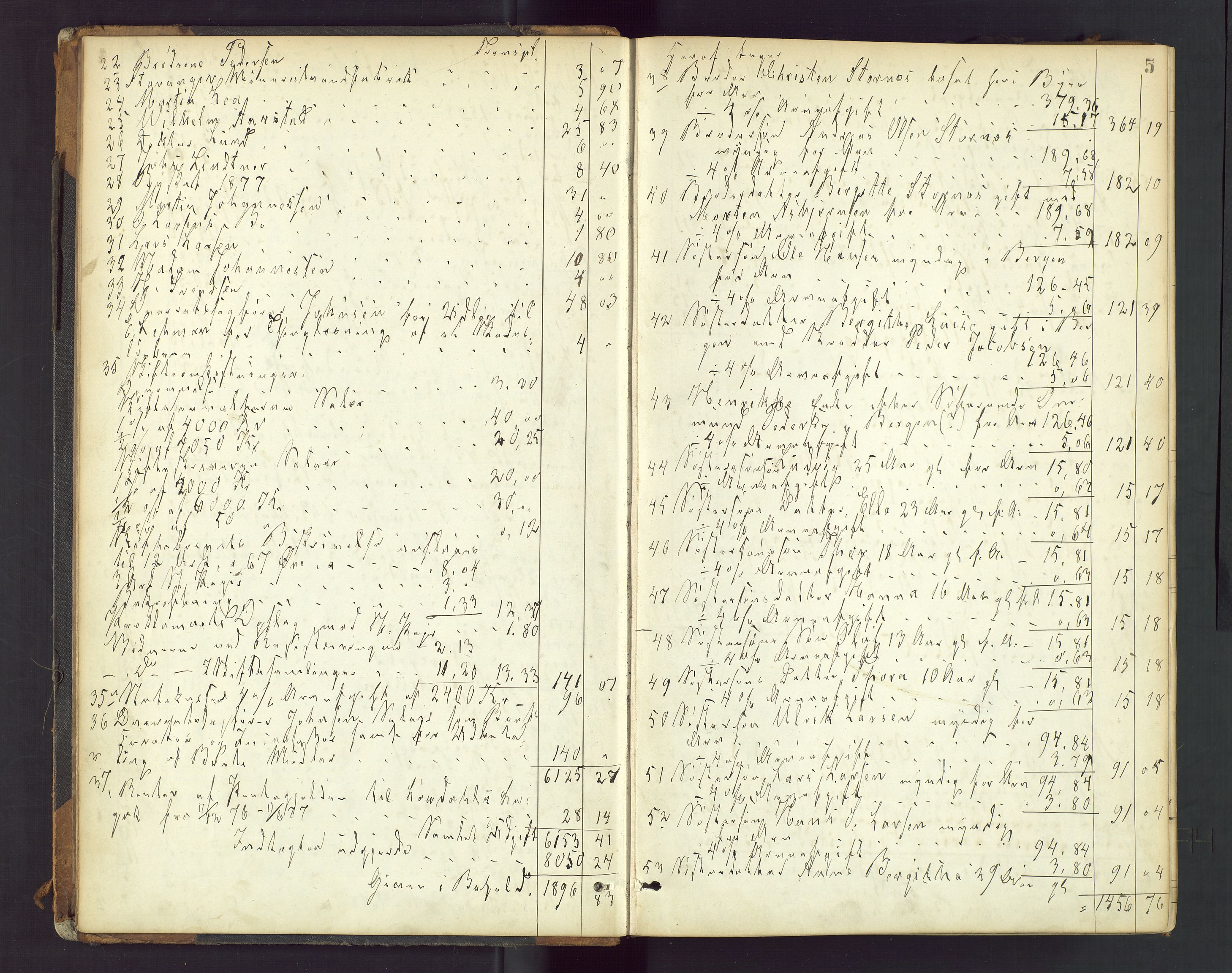 Stavanger byfogd, AV/SAST-A-101408/001/5/50/503BD/L0003: Skifteutlodningsprotokoll, 1878-1885, p. 5