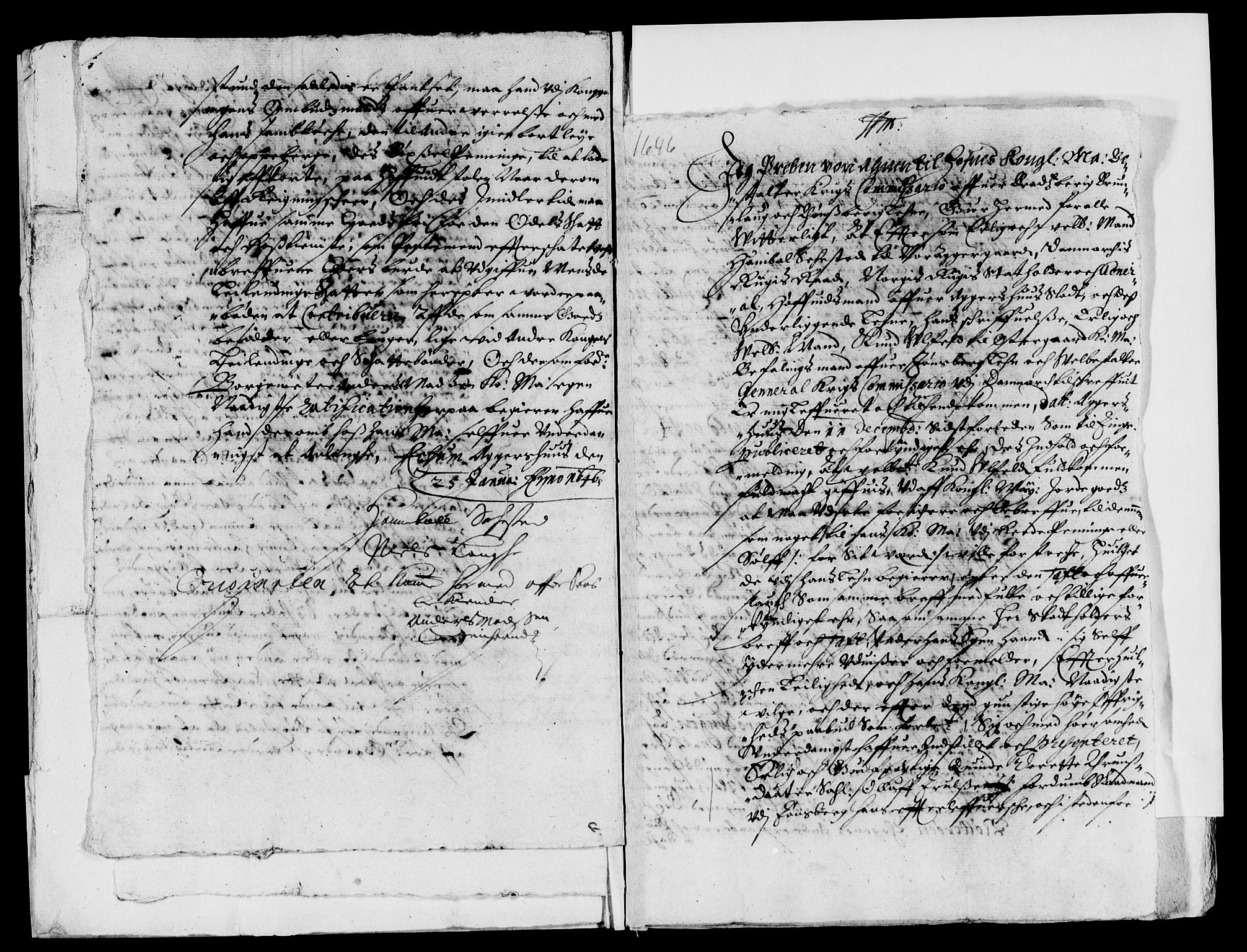 Rentekammeret inntil 1814, Reviderte regnskaper, Lensregnskaper, AV/RA-EA-5023/R/Rb/Rbo/L0028: Tønsberg len, 1647-1649