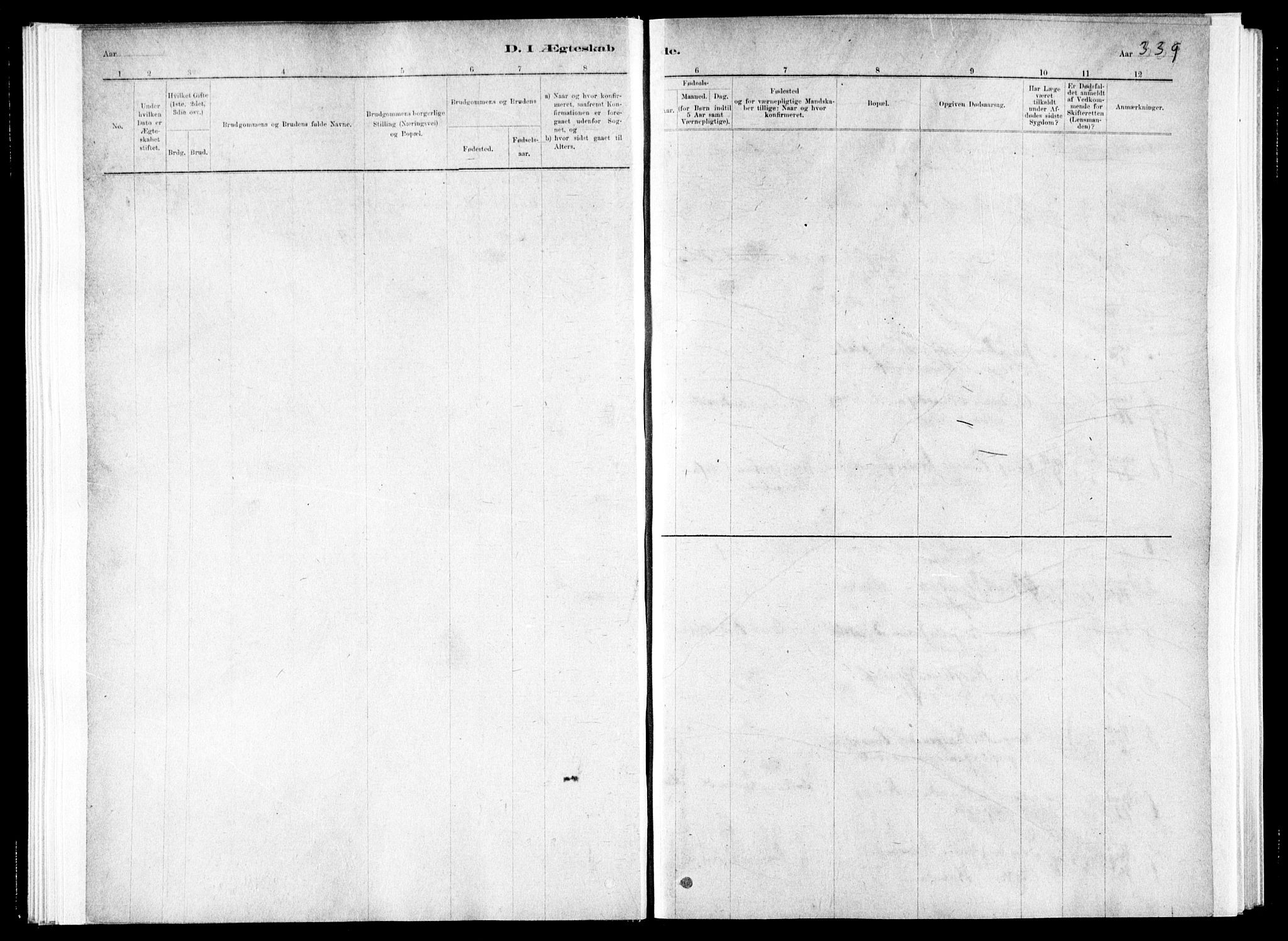 Ministerialprotokoller, klokkerbøker og fødselsregistre - Nord-Trøndelag, AV/SAT-A-1458/730/L0285: Parish register (official) no. 730A10, 1879-1914, p. 339