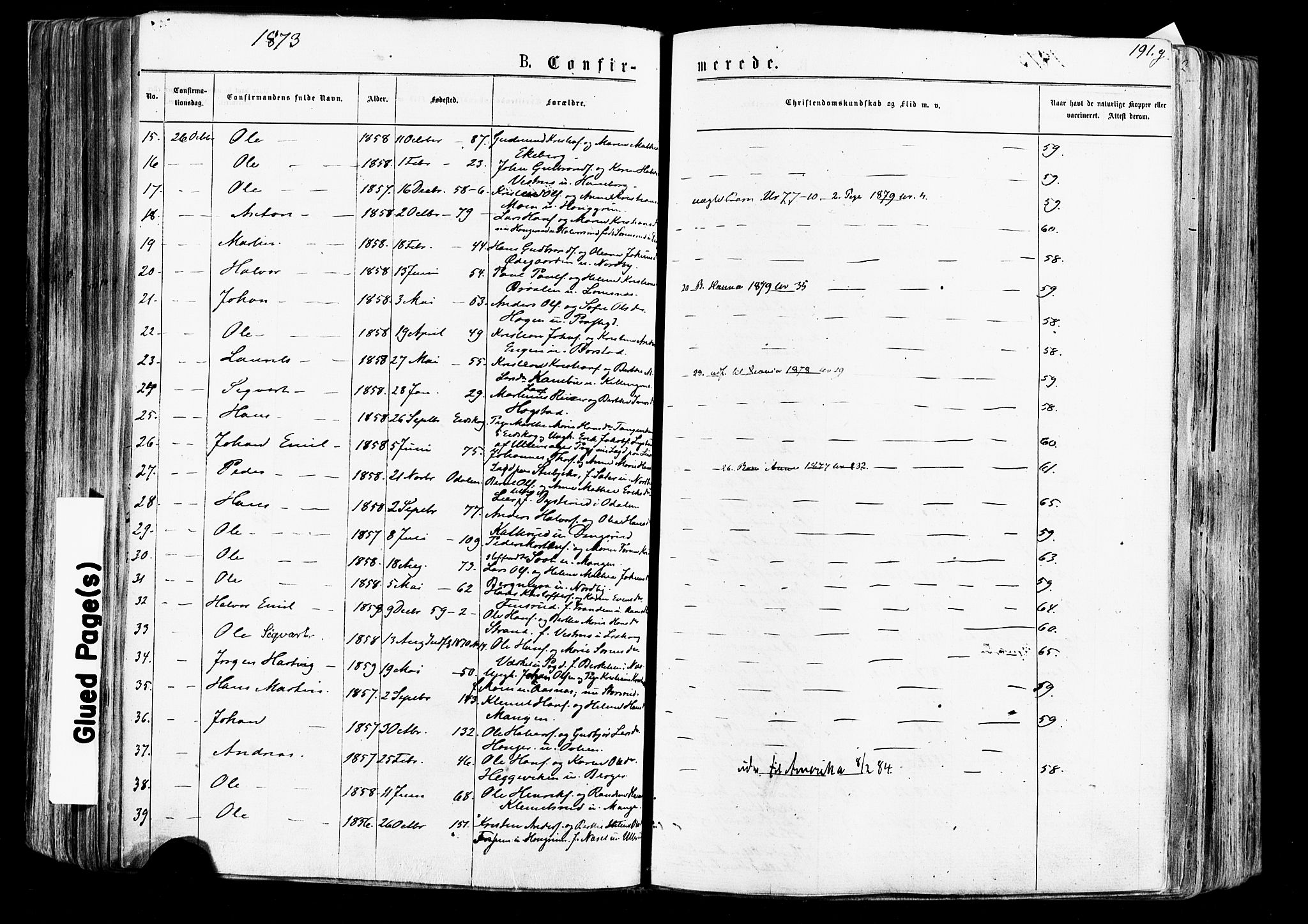 Aurskog prestekontor Kirkebøker, AV/SAO-A-10304a/F/Fa/L0007: Parish register (official) no. I 7, 1854-1877, p. 191g