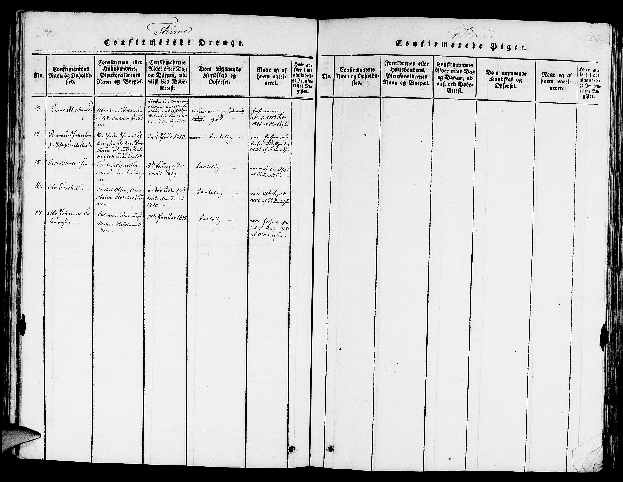 Lye sokneprestkontor, AV/SAST-A-101794/001/30/30BA/L0003: Parish register (official) no. A 3 /1, 1816-1826, p. 501-502