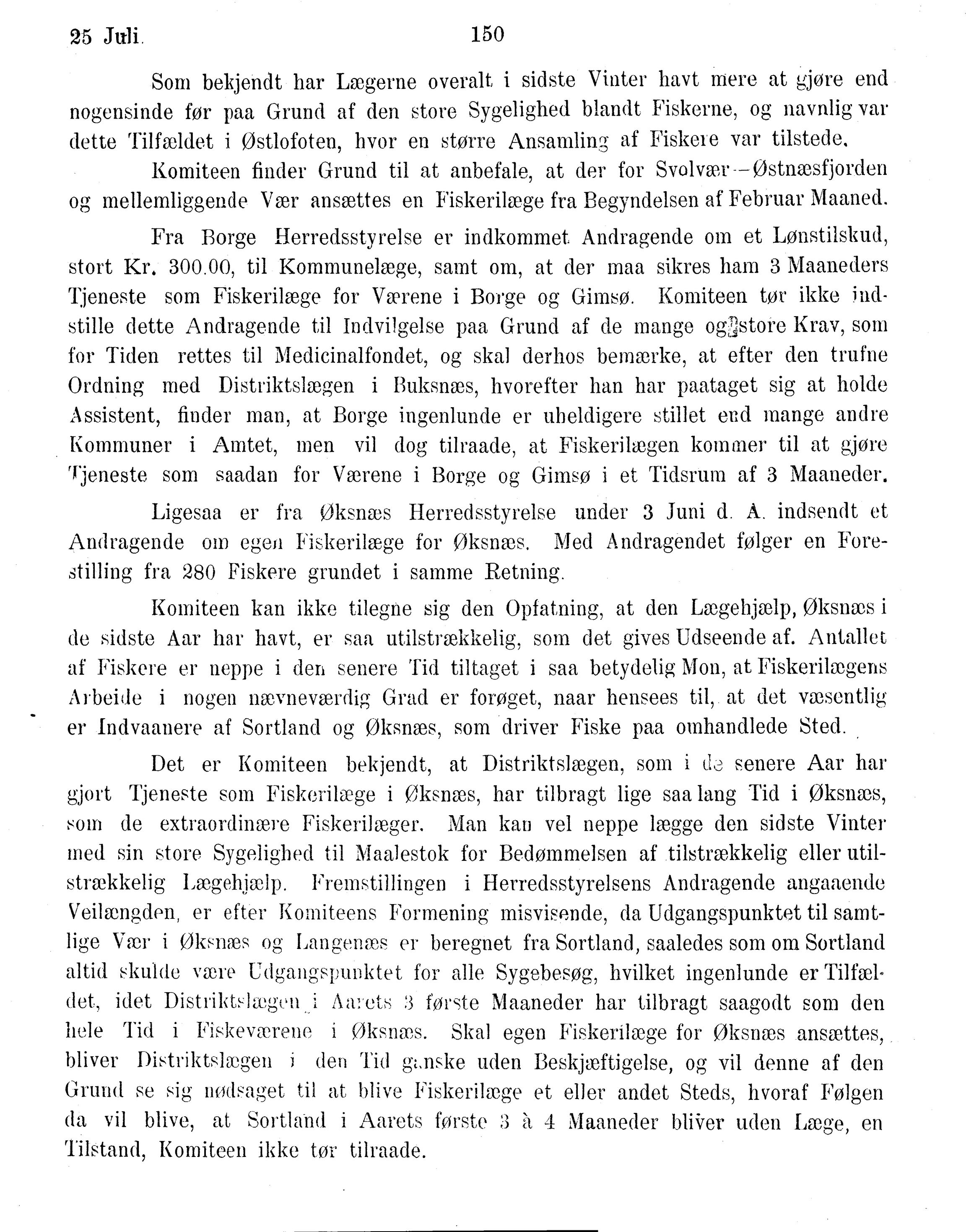 Nordland Fylkeskommune. Fylkestinget, AIN/NFK-17/176/A/Ac/L0015: Fylkestingsforhandlinger 1886-1890, 1886-1890