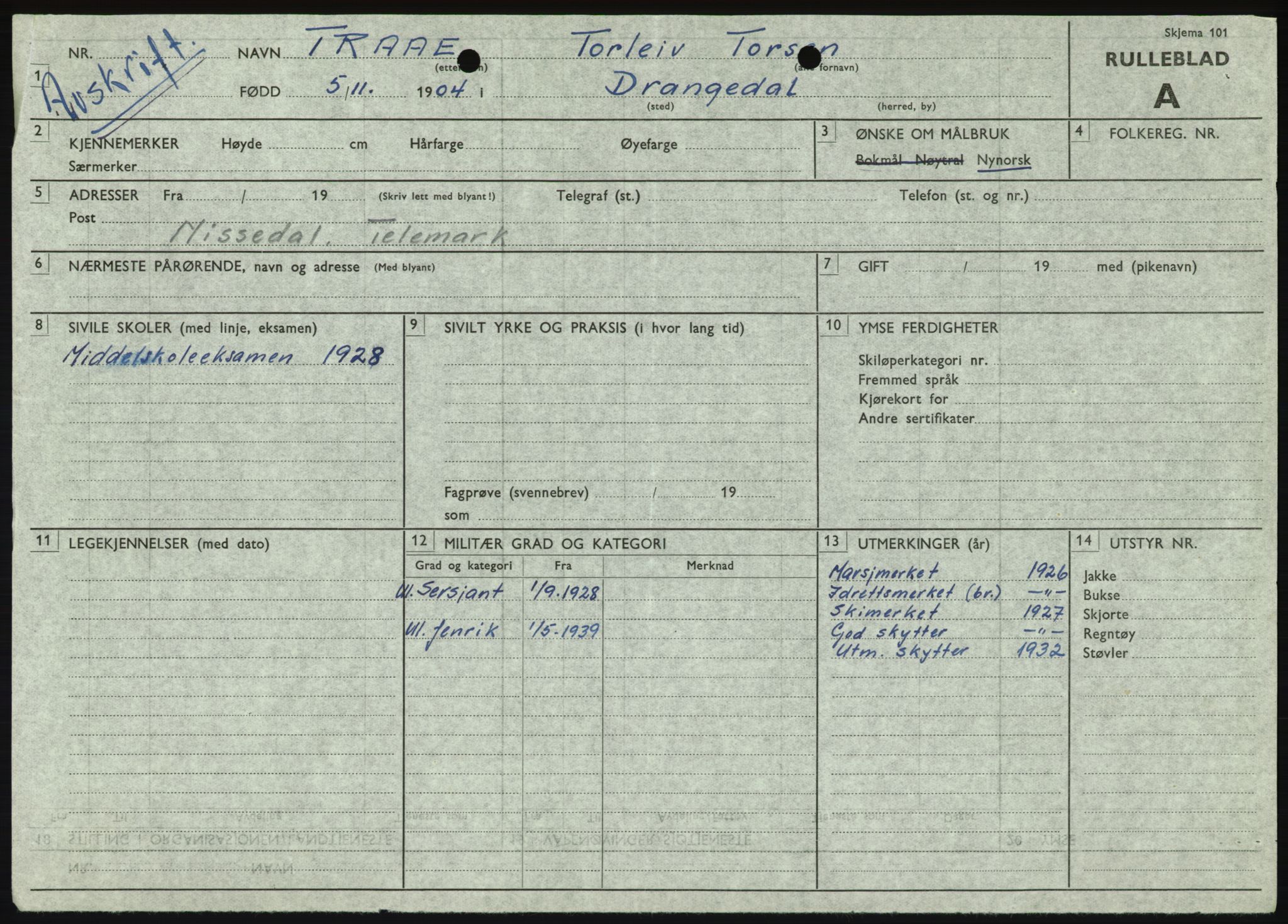 Forsvaret, Forsvarets krigshistoriske avdeling, AV/RA-RAFA-2017/Y/Yb/L0056: II-C-11-136-139  -  1. Divisjon, 1940-1957, p. 95